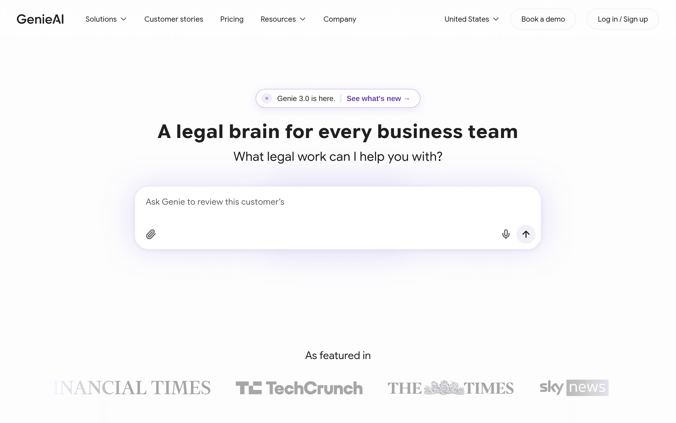 GenieAI - AI tool screenshot
