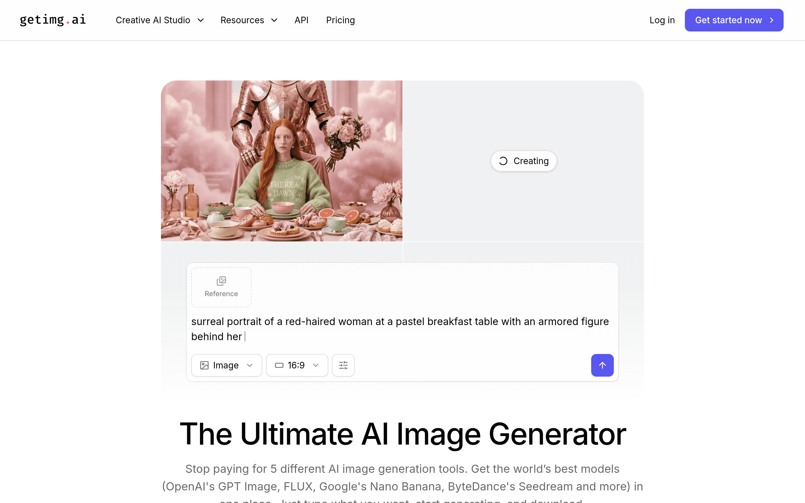 getimg.ai - AI tool screenshot