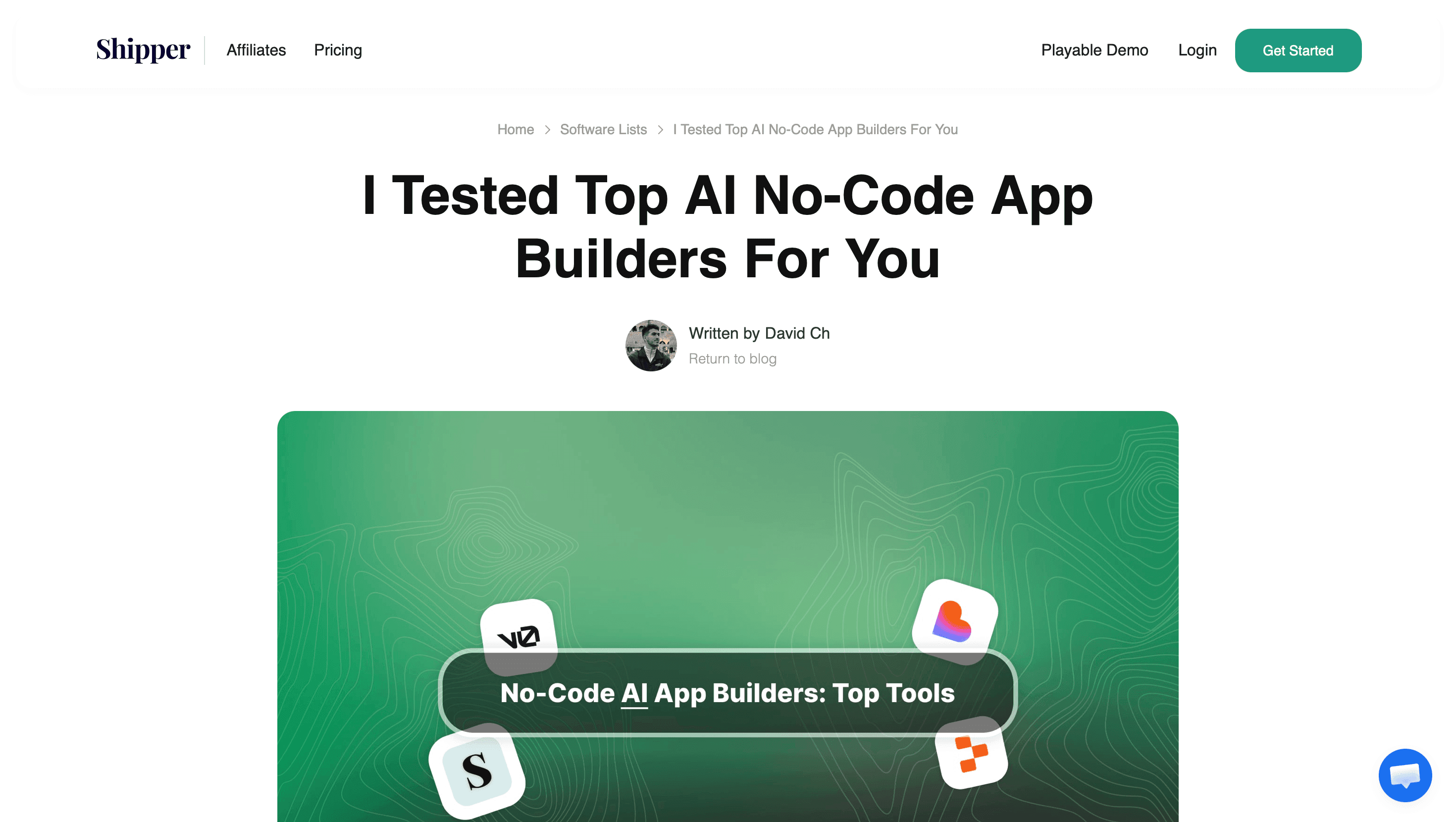 Shipper - AI tool screenshot