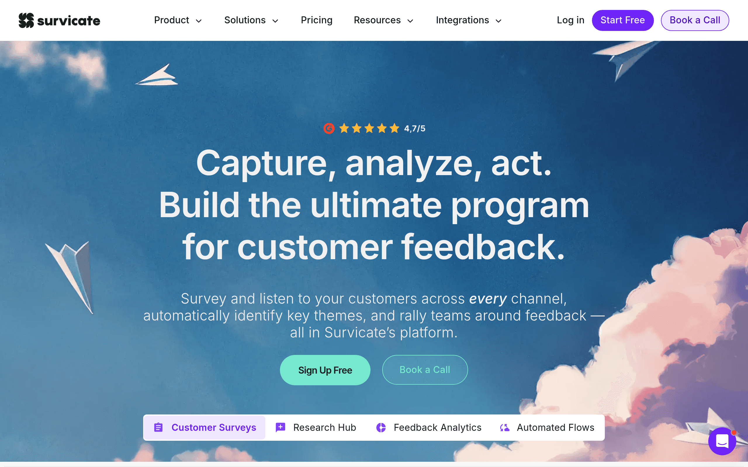 Survicate - AI tool screenshot