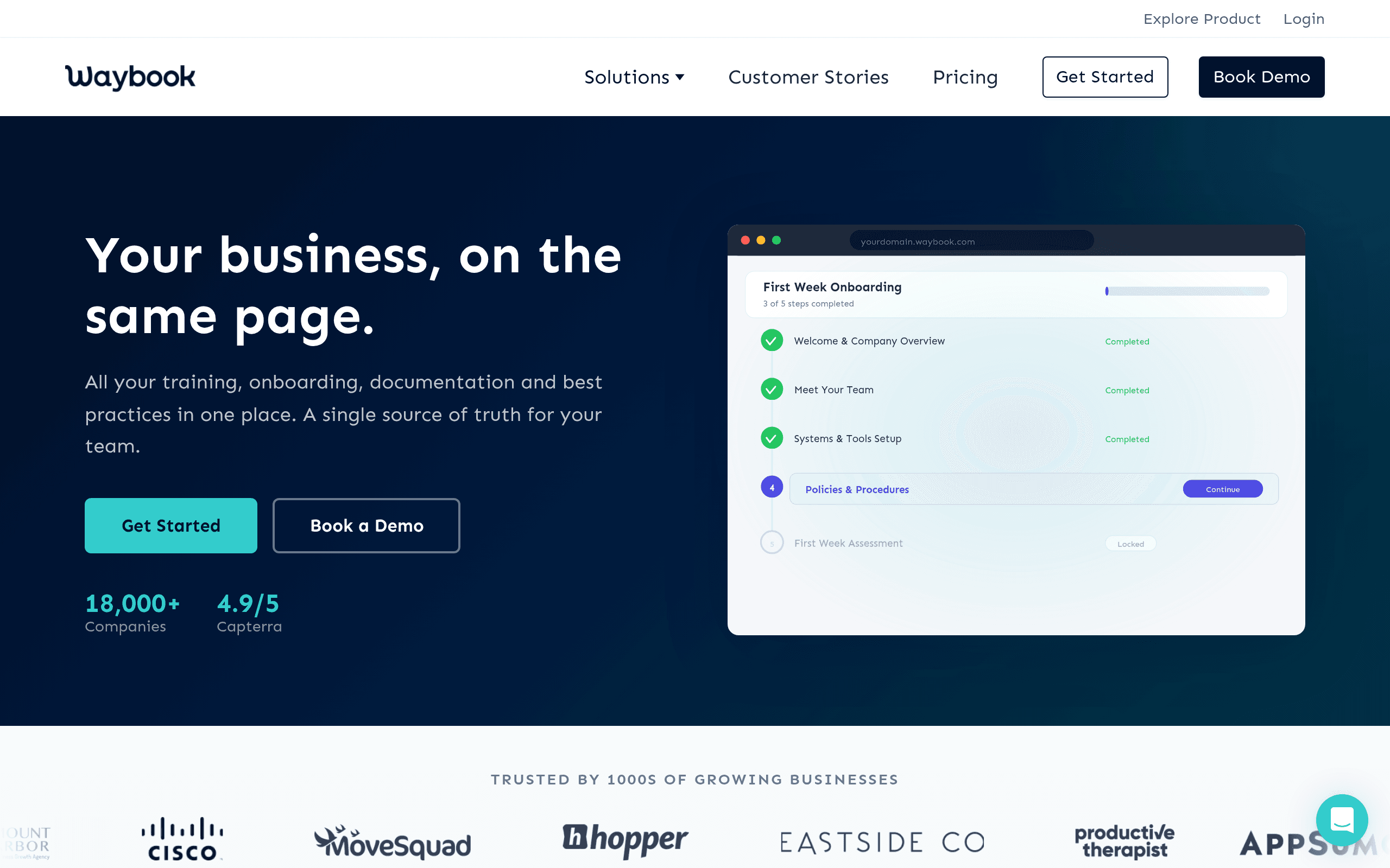 Waybook - AI tool screenshot