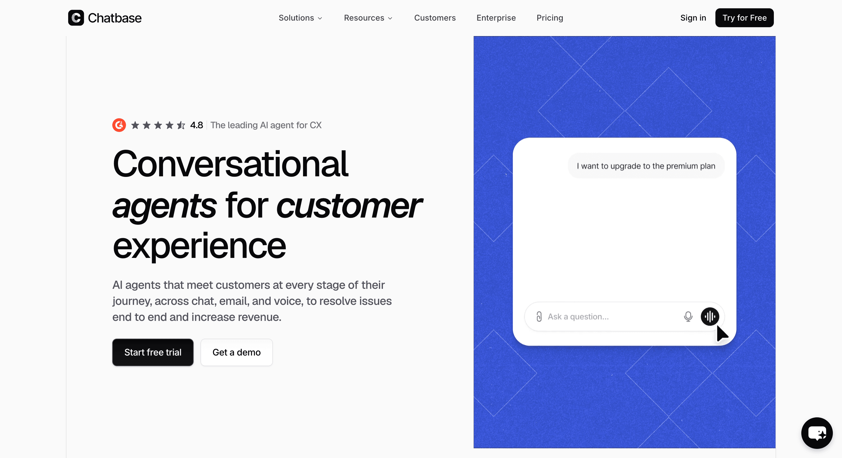 Chatbase - AI tool screenshot