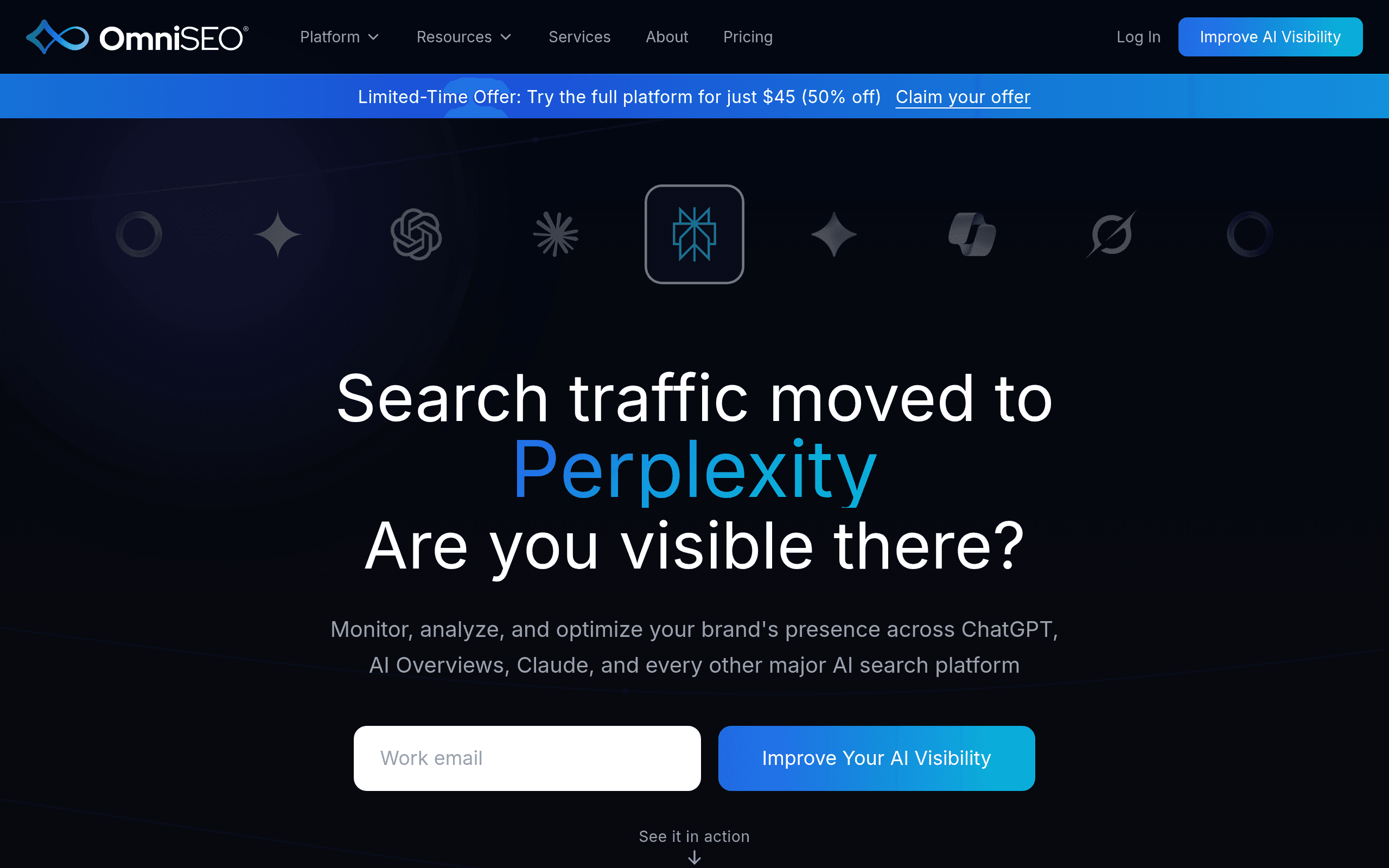 OmniSEO - AI tool screenshot