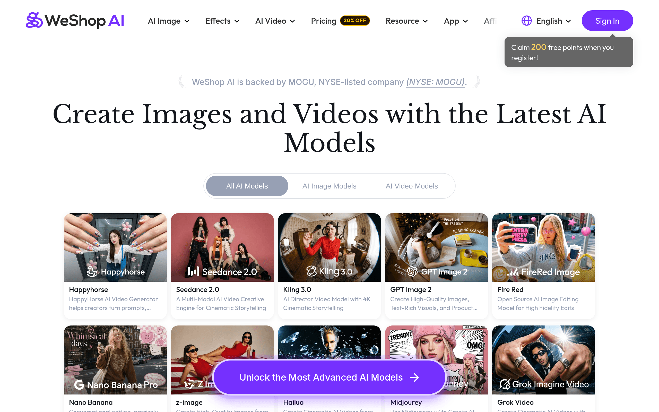 WeShop AI - AI tool screenshot