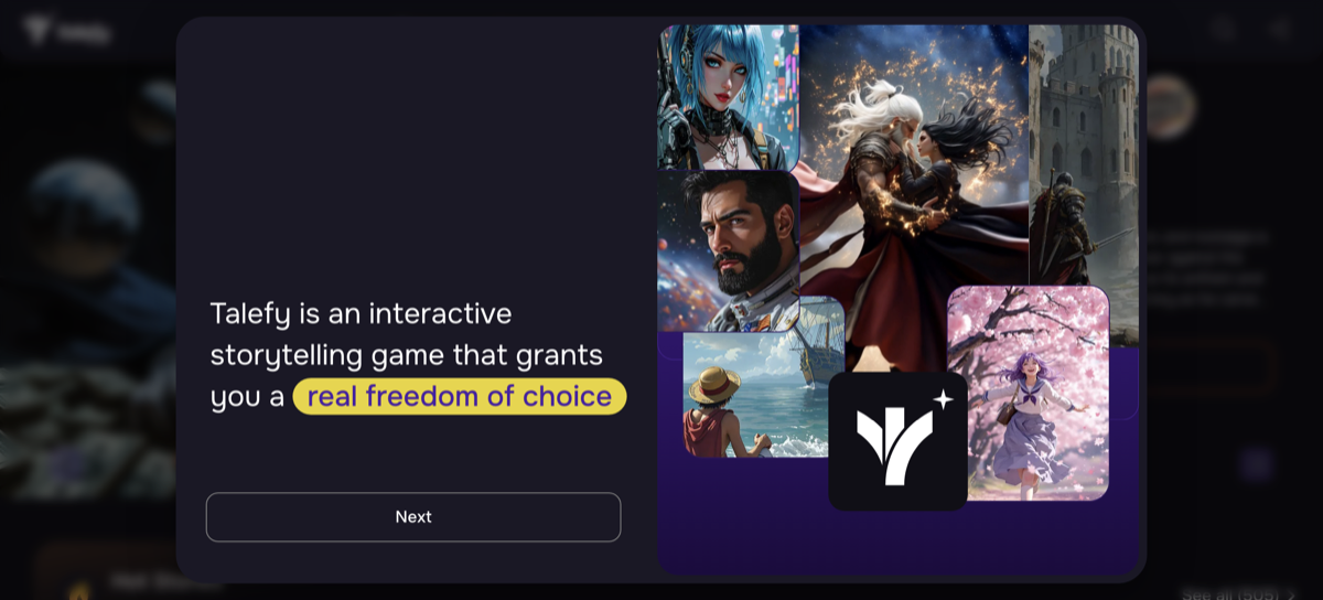 AI Story Generator - AI tool screenshot