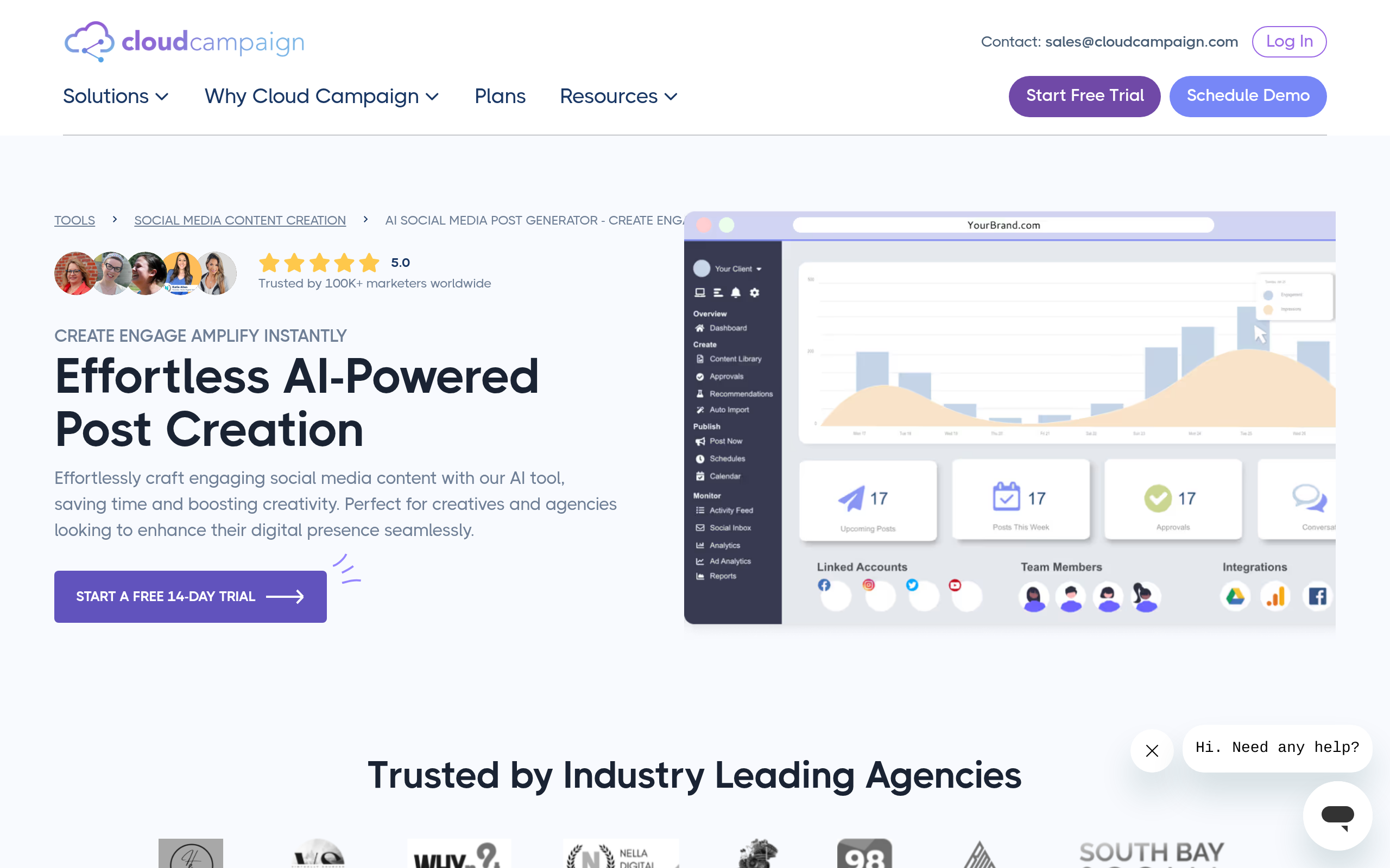AI Social Media Post Generator