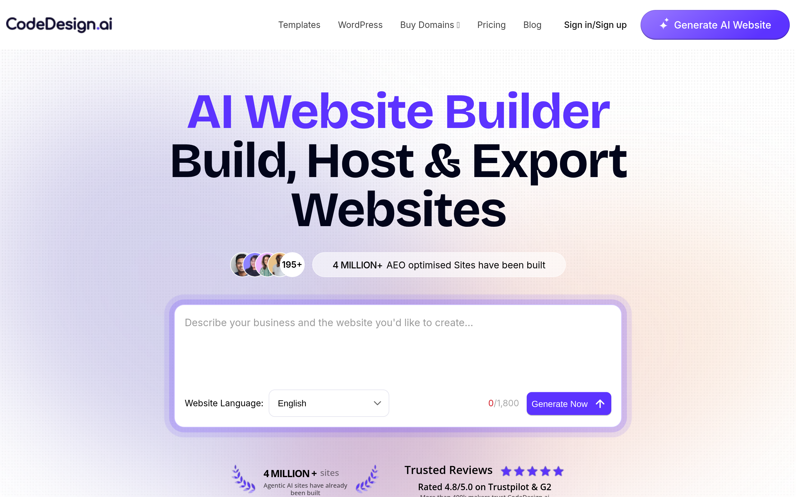 CodeDesign.ai screenshot