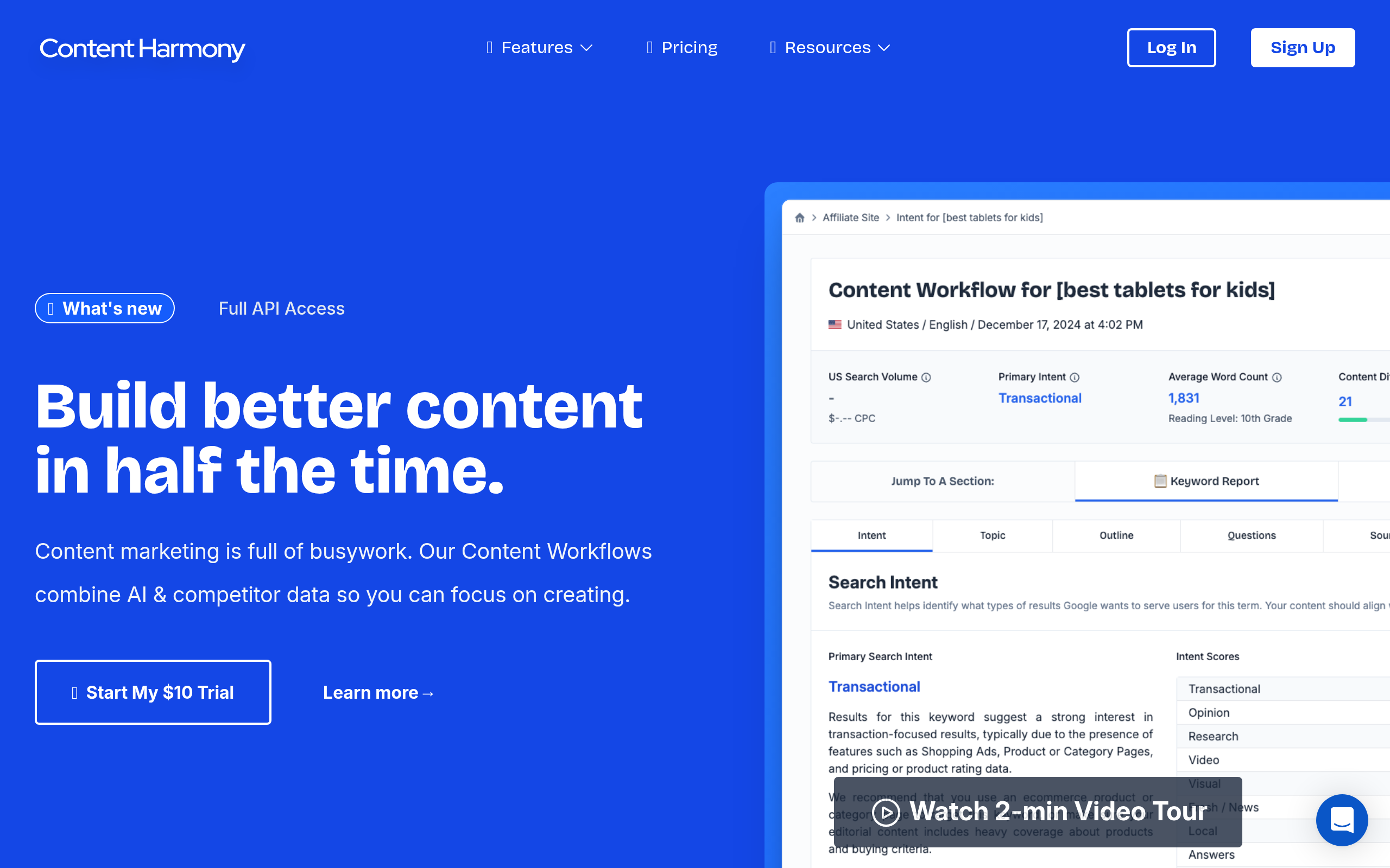 Content Harmony