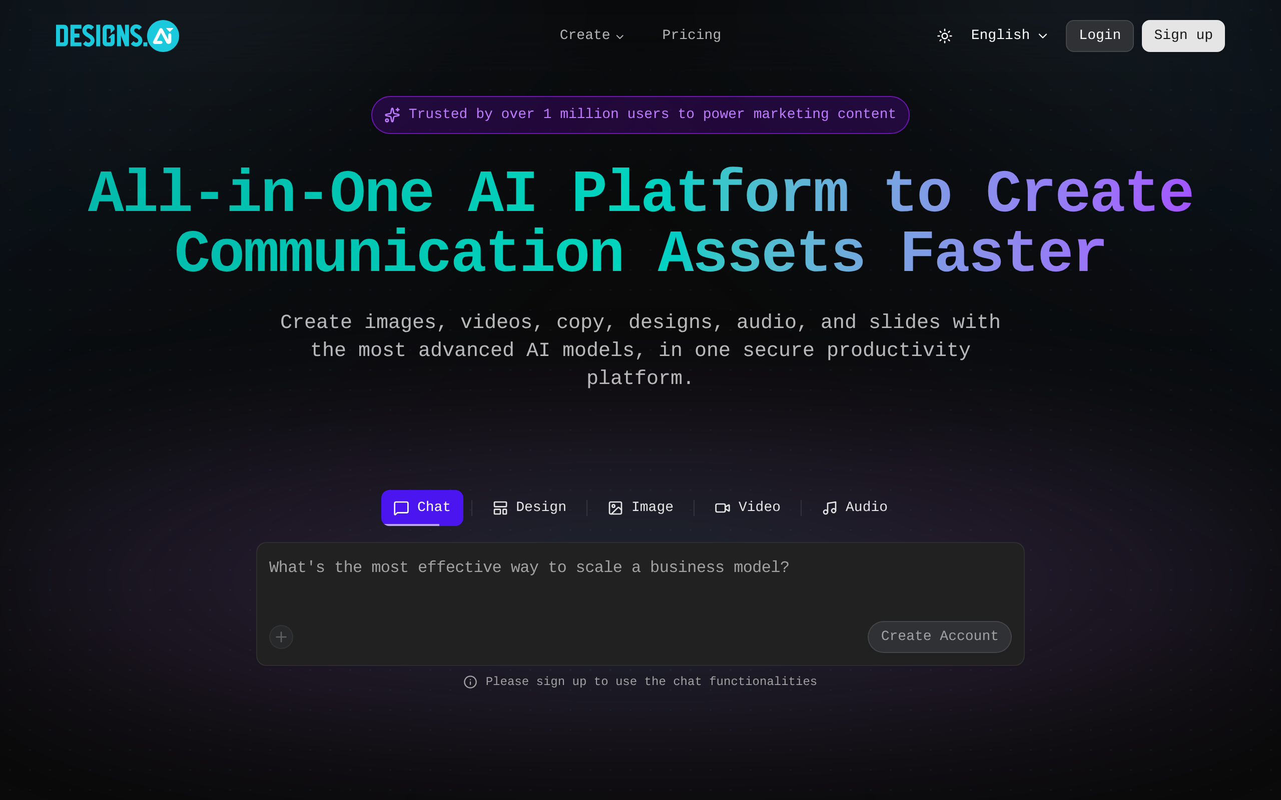 Designs.ai screenshot