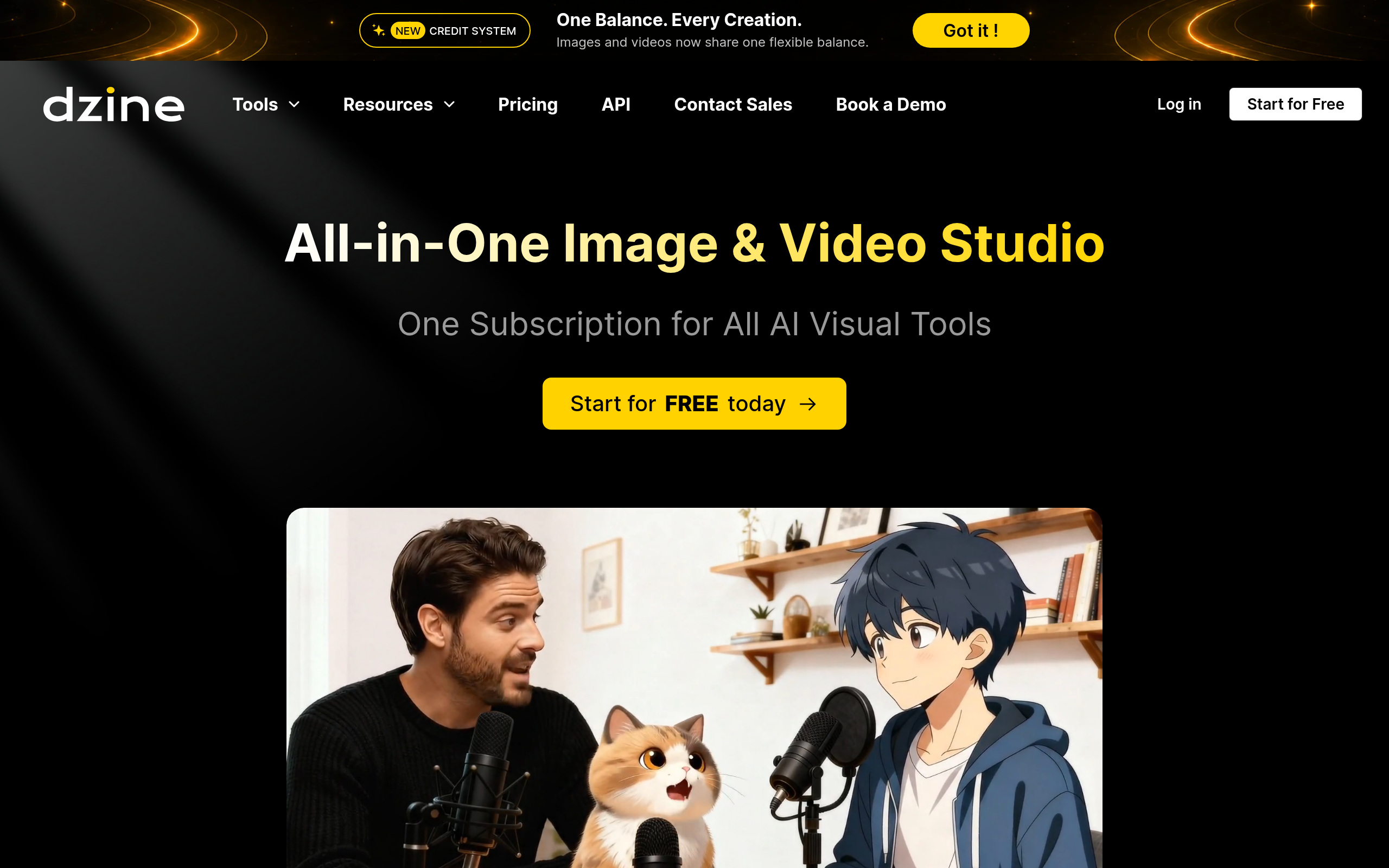 Dzine screenshot