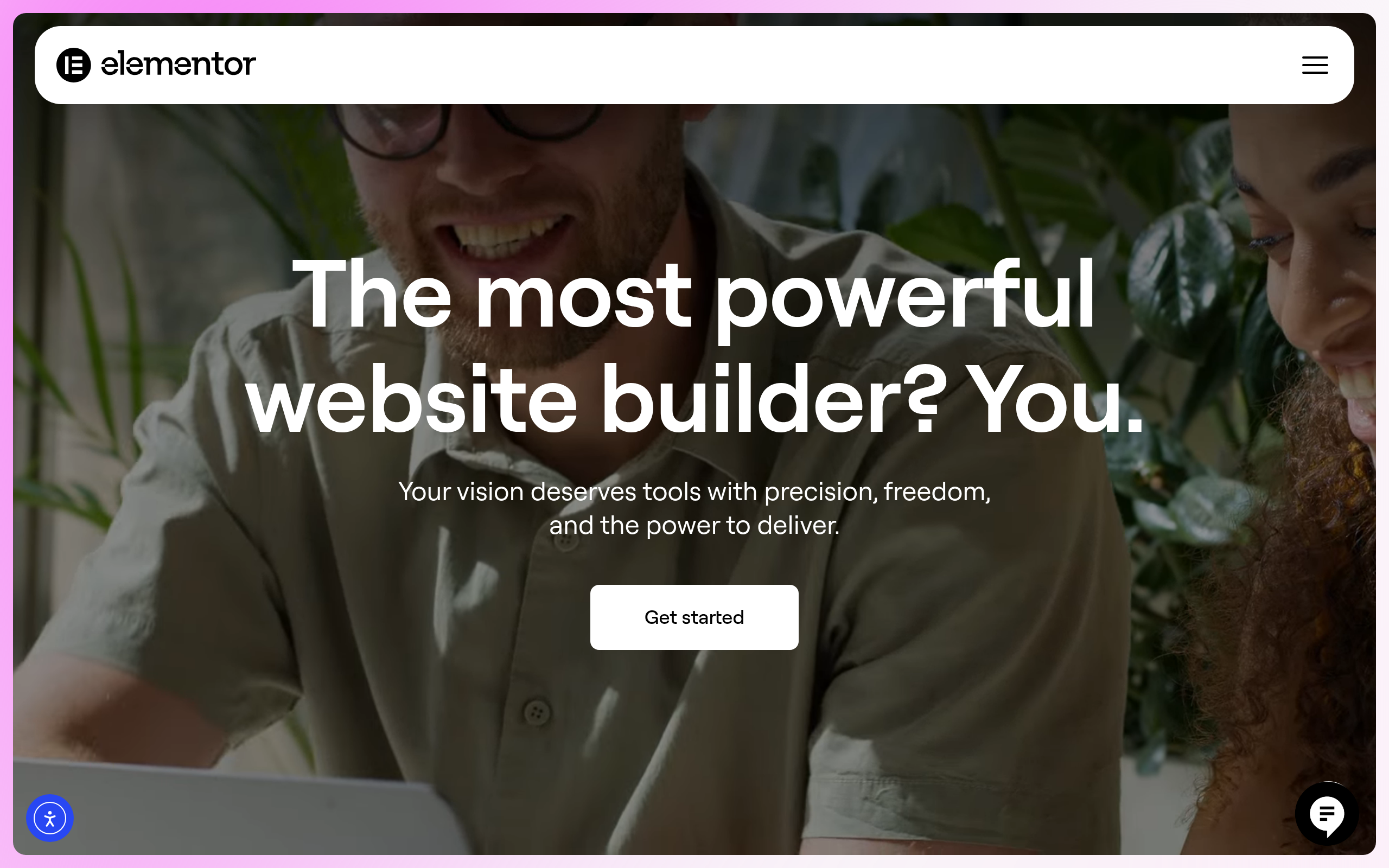 Elementor screenshot