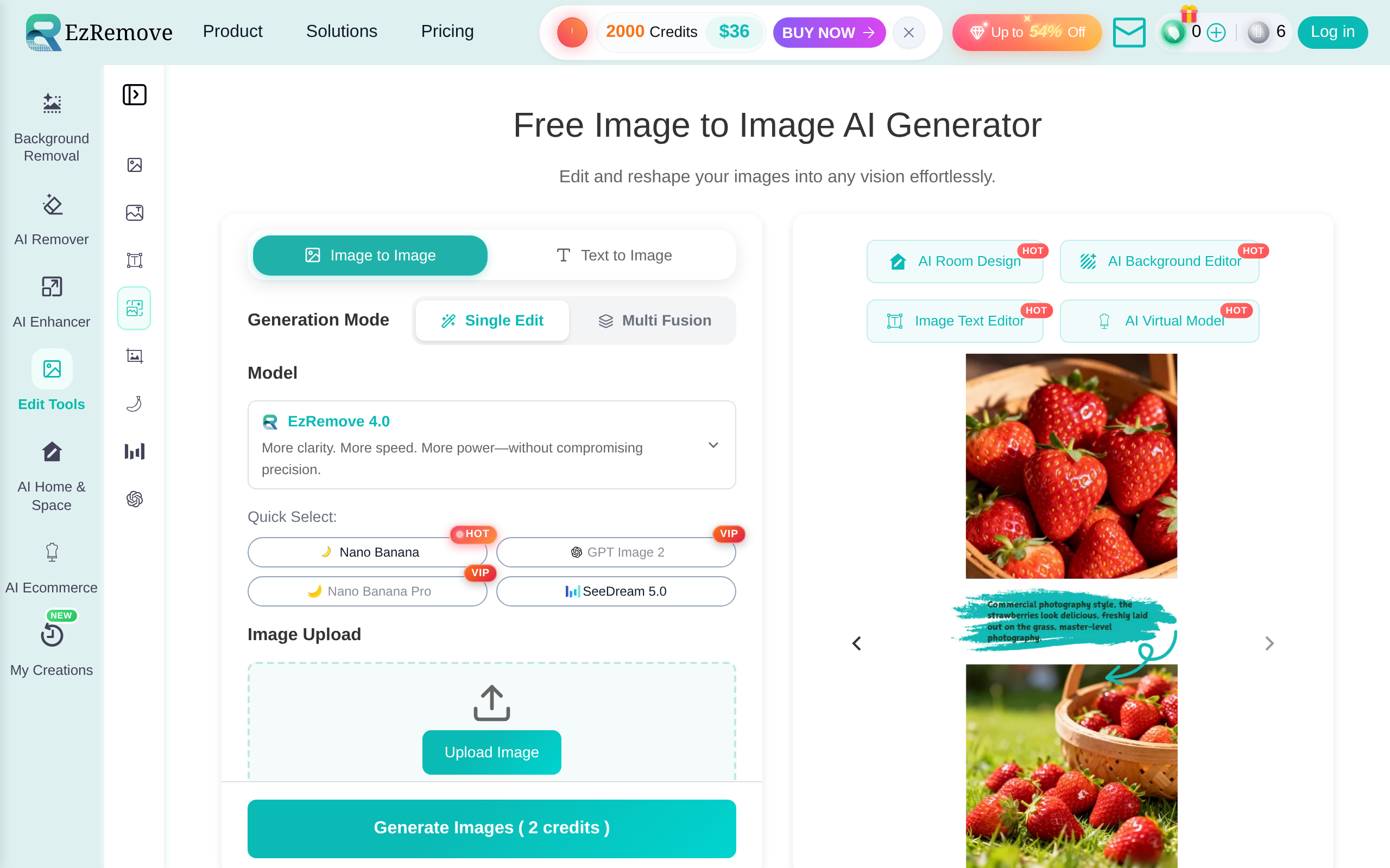 Image to Image AI screenshot