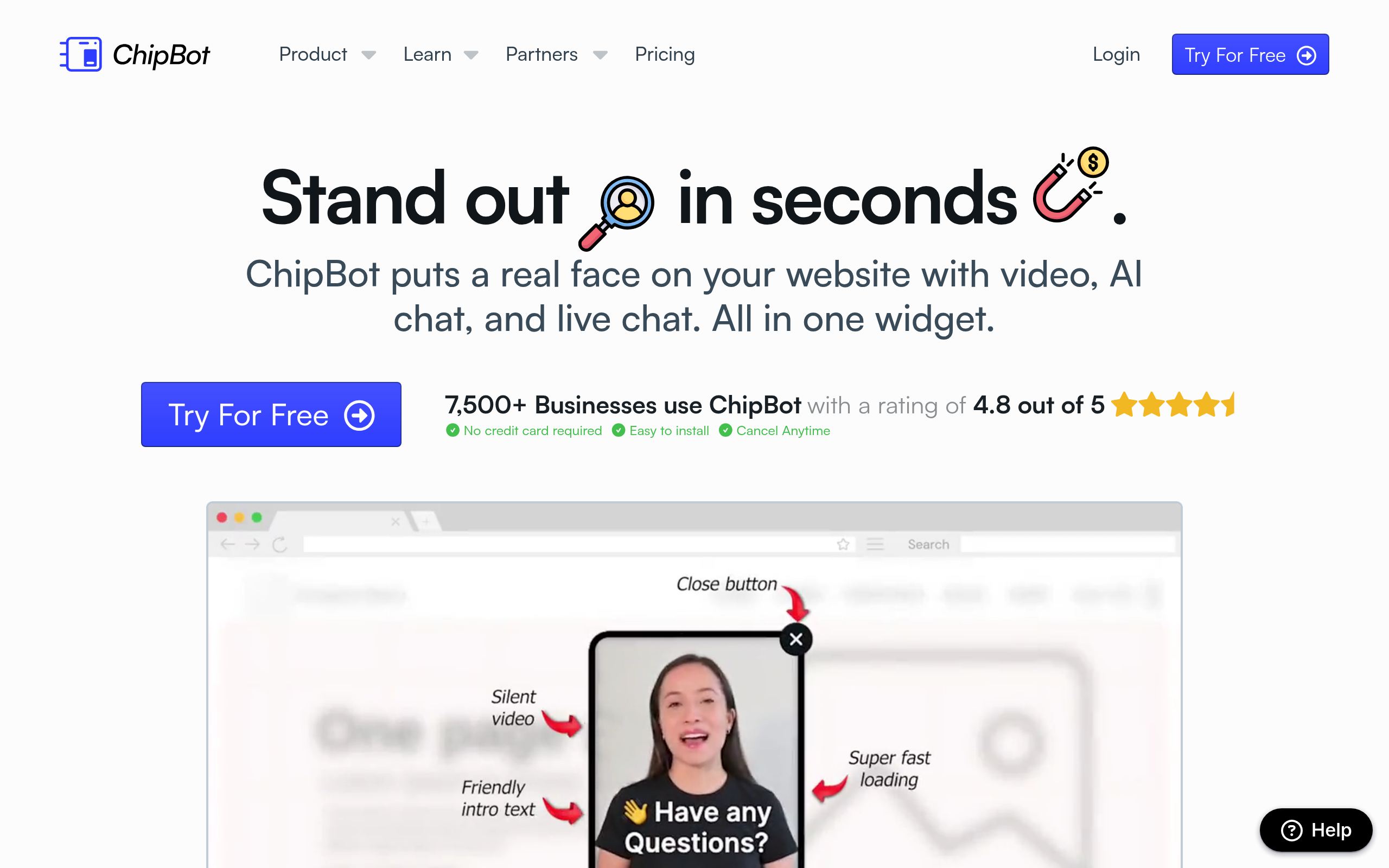 ChipBot screenshot