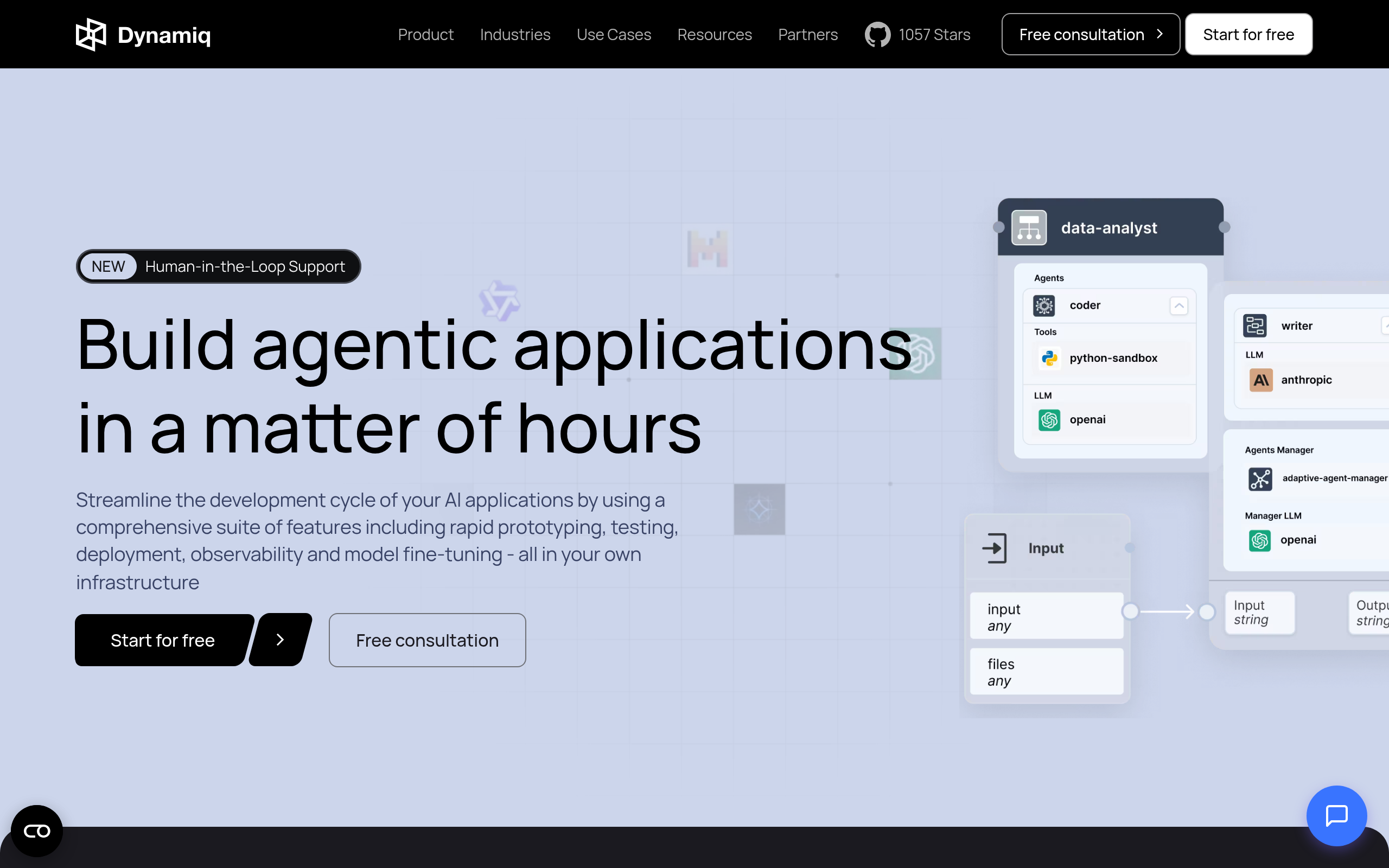 Dynamiq screenshot