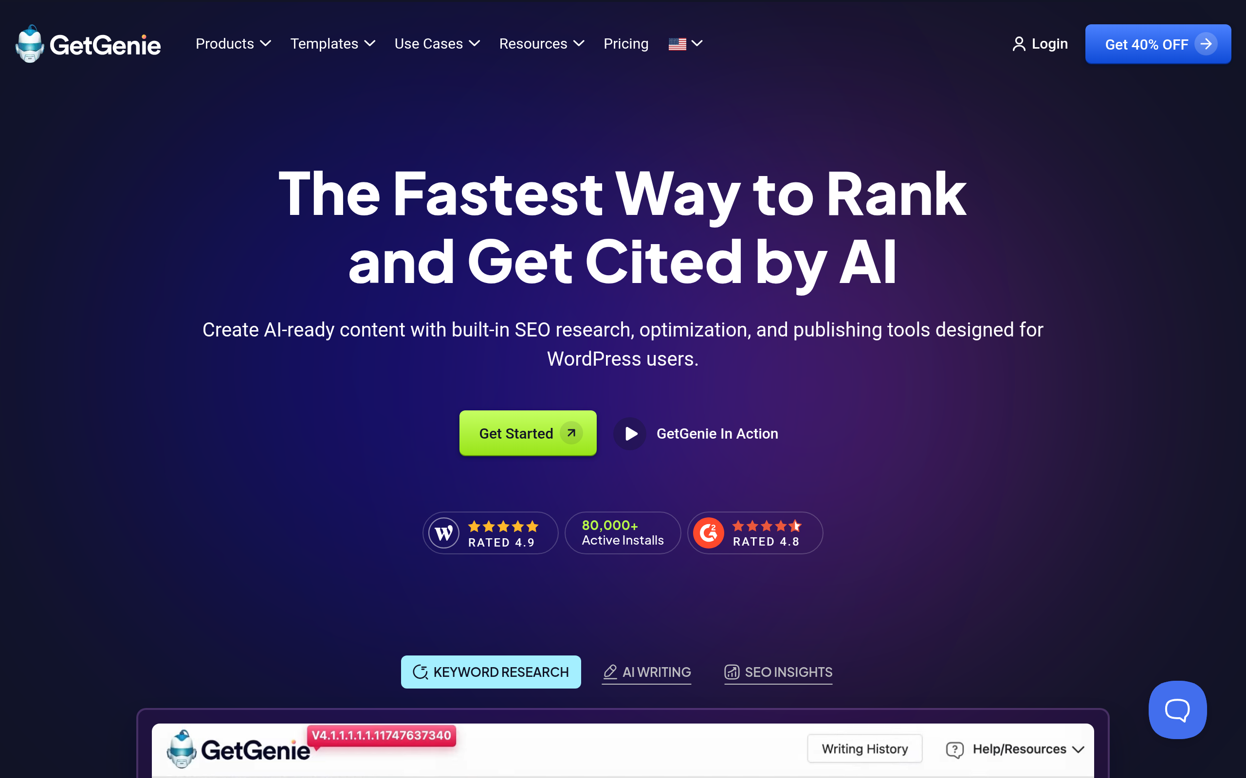 GetGenie screenshot