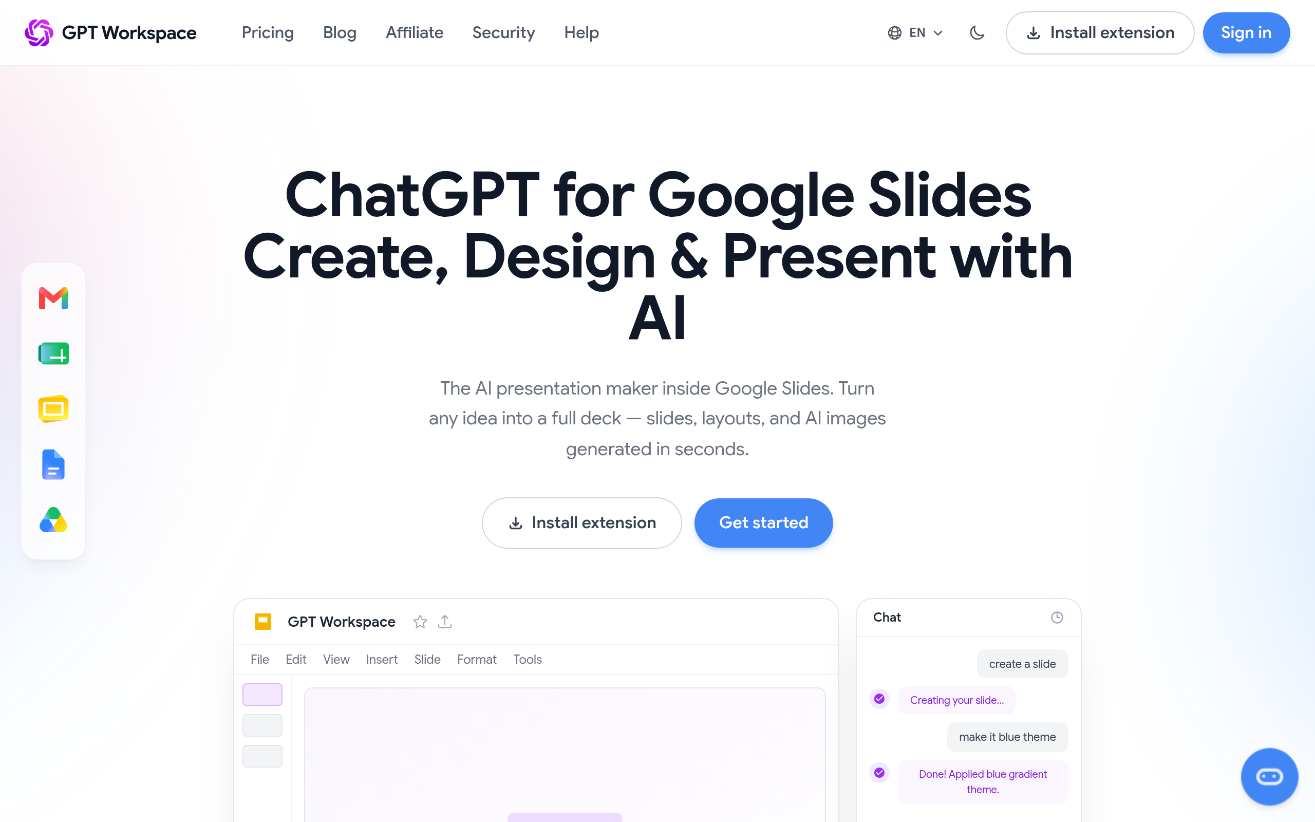 GPT for Google Slides