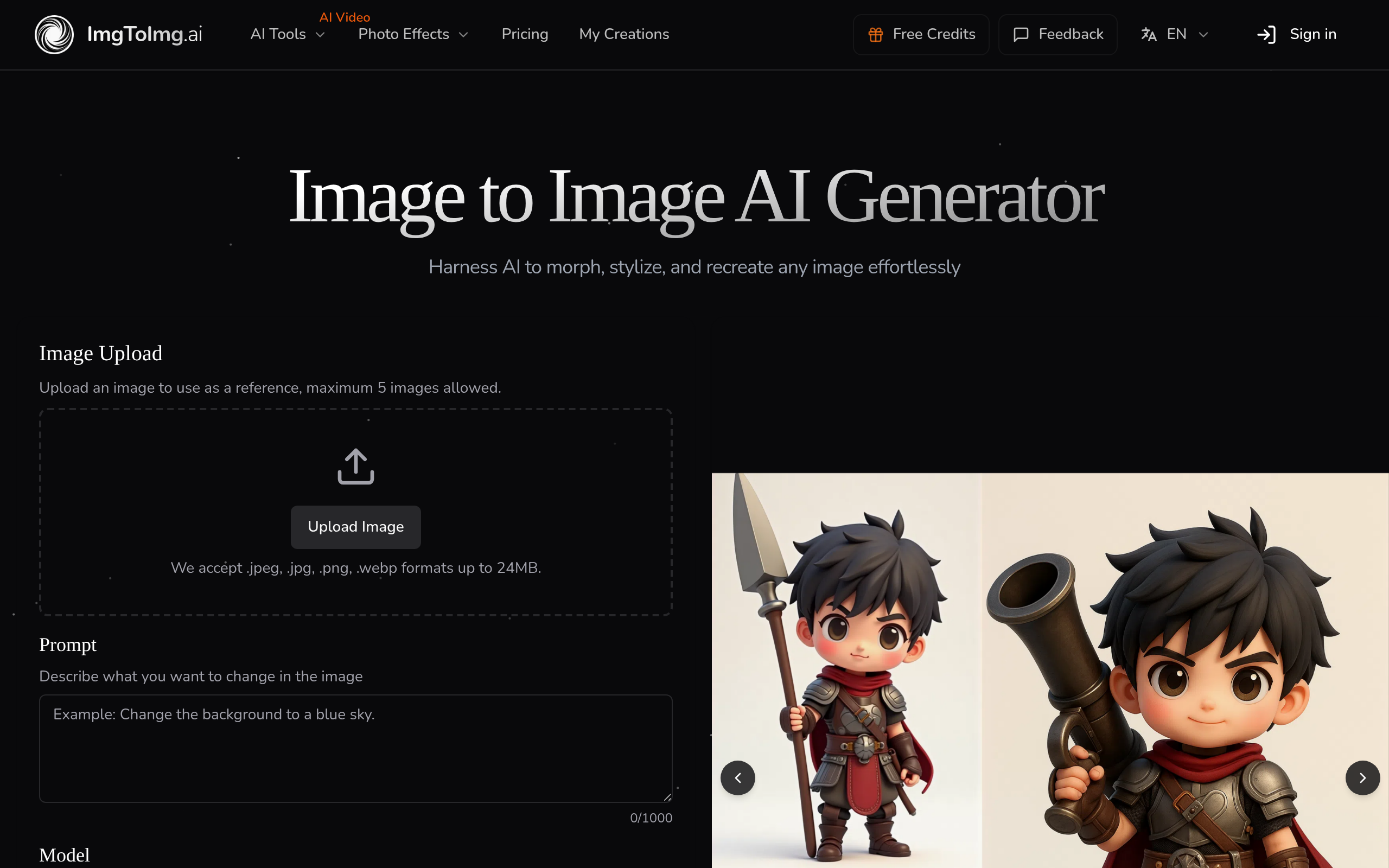 Image To Image AI