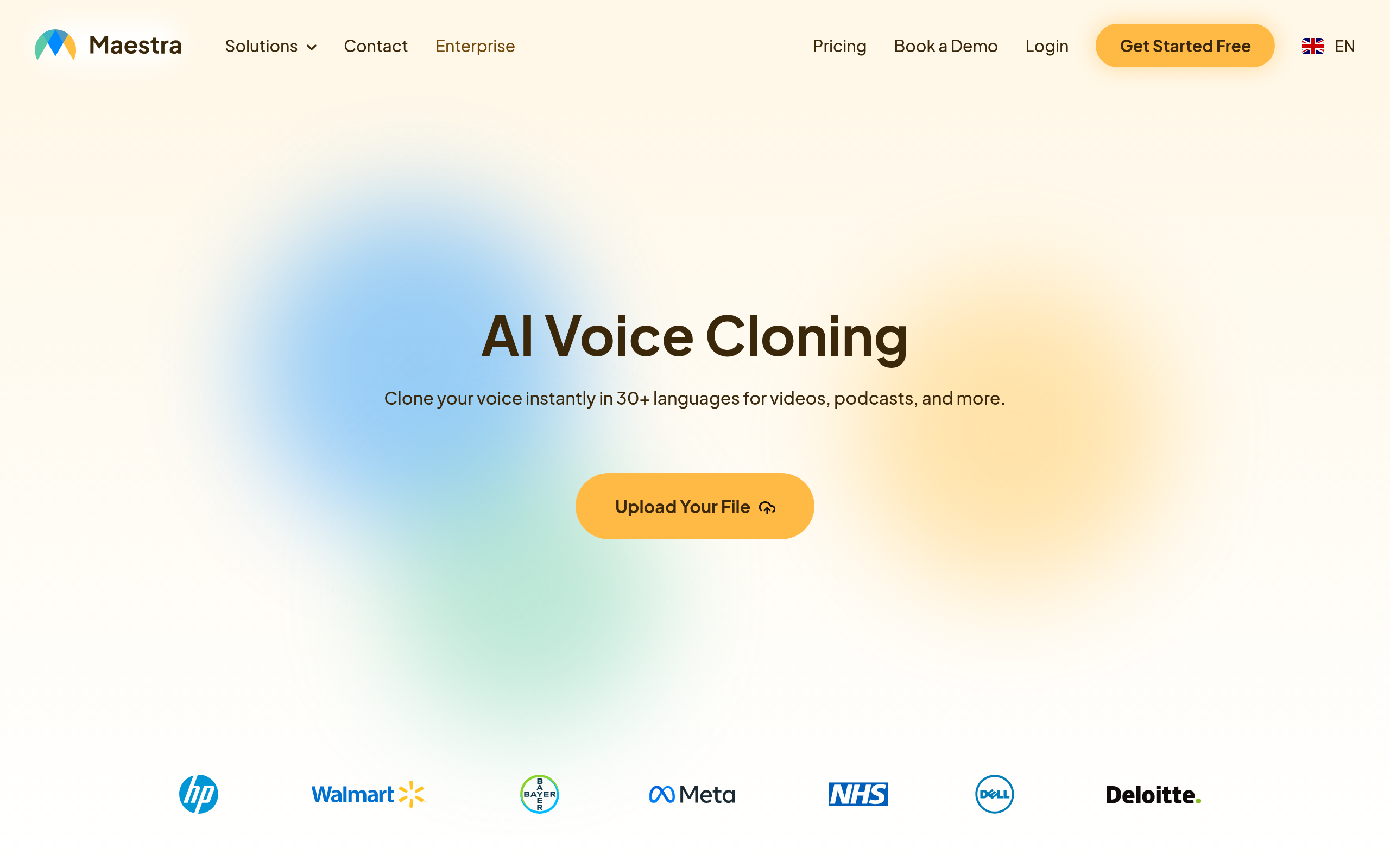 Maestra AI Voice Cloning