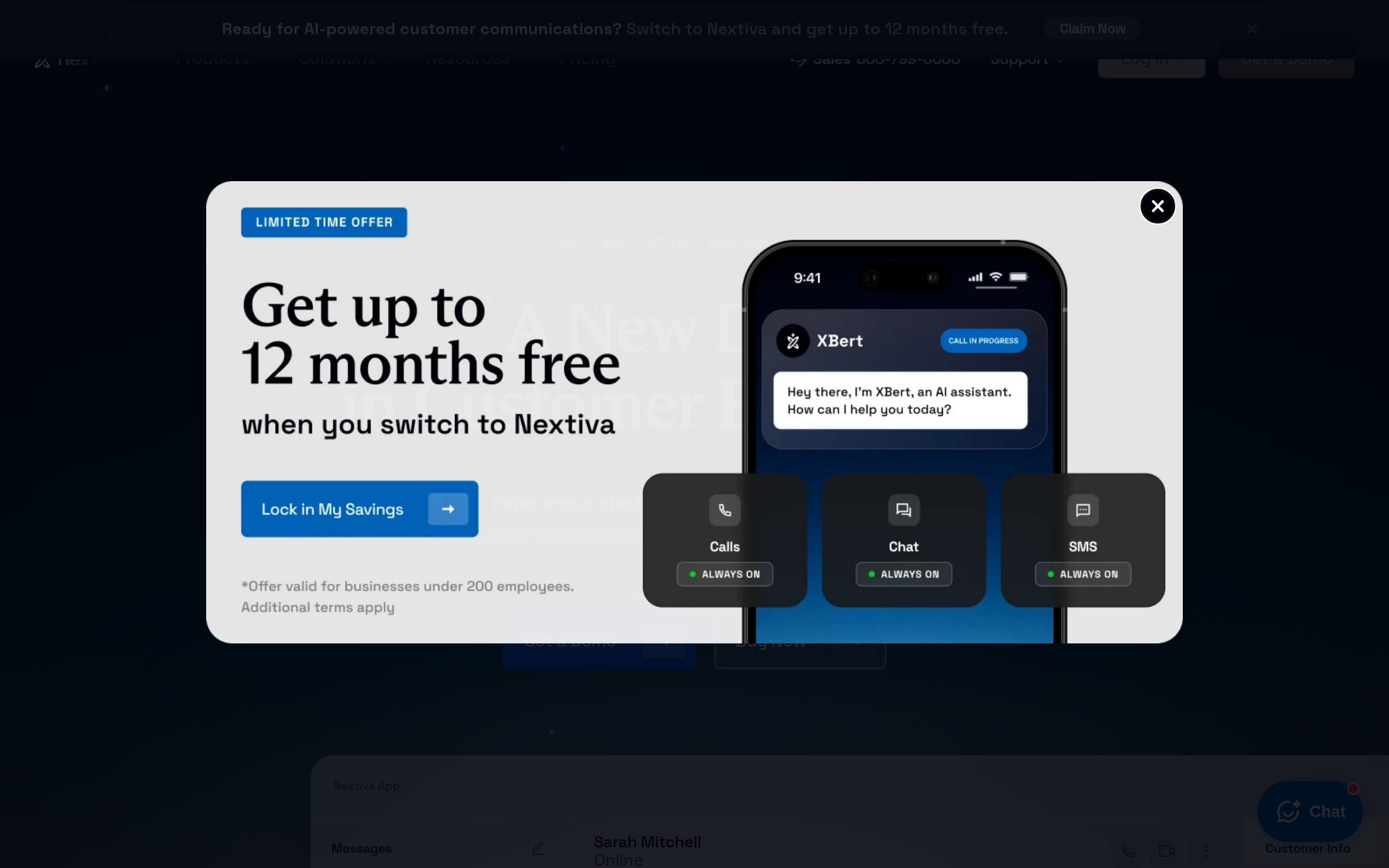 Nextiva screenshot