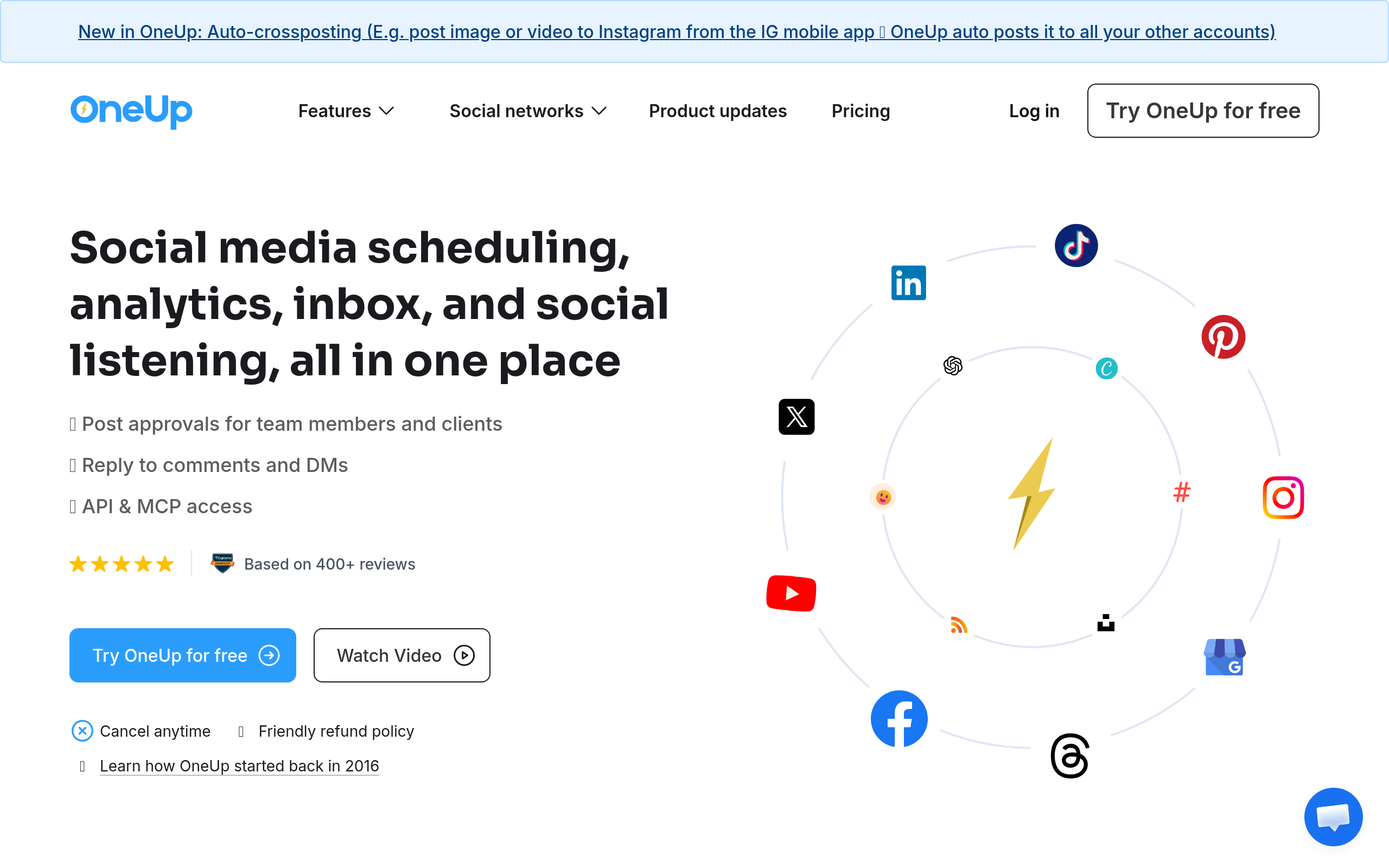 OneUp screenshot