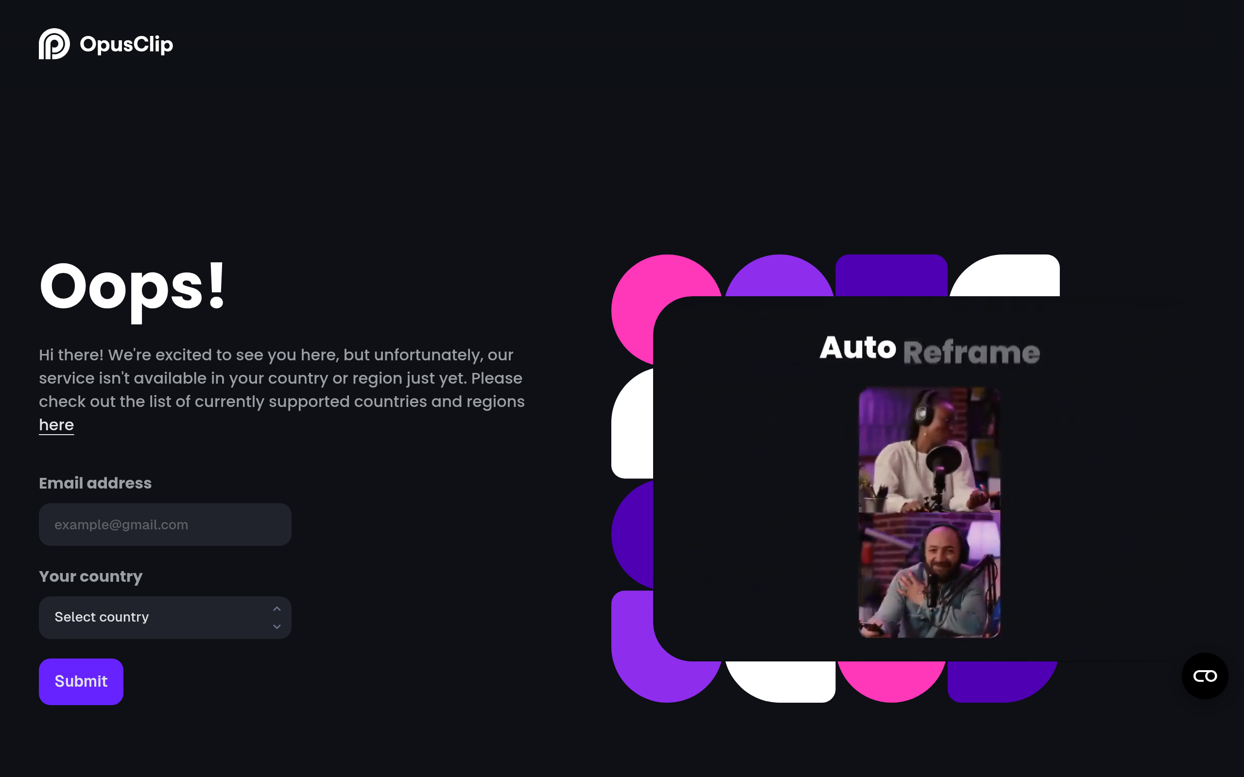 OpusClip screenshot