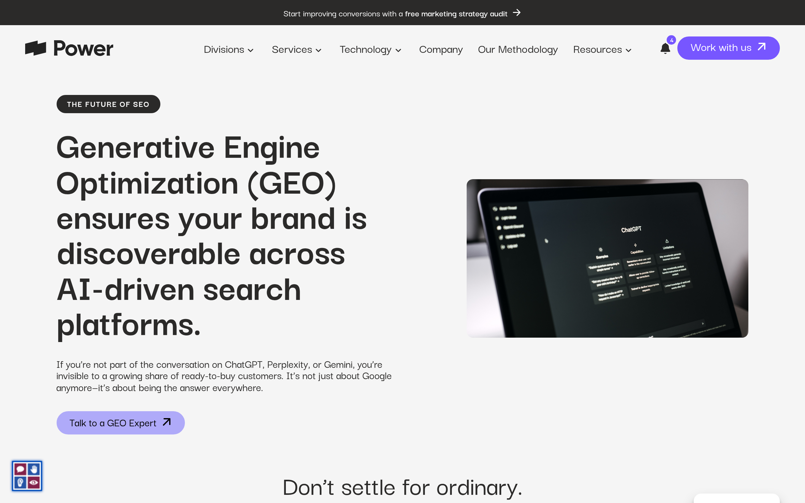 Generative Engine Optimization (GEO) Services