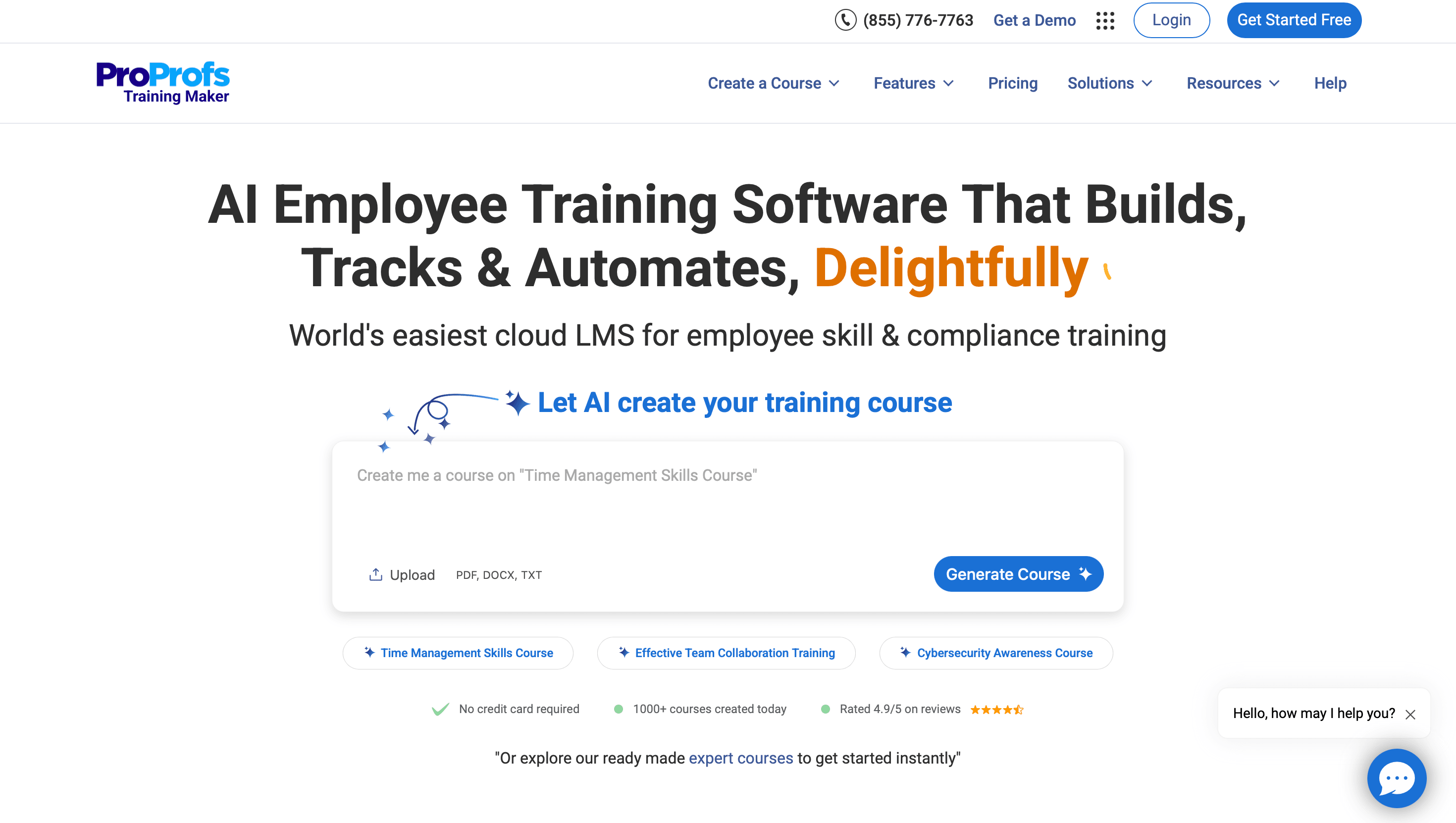 ProProfs Training Maker