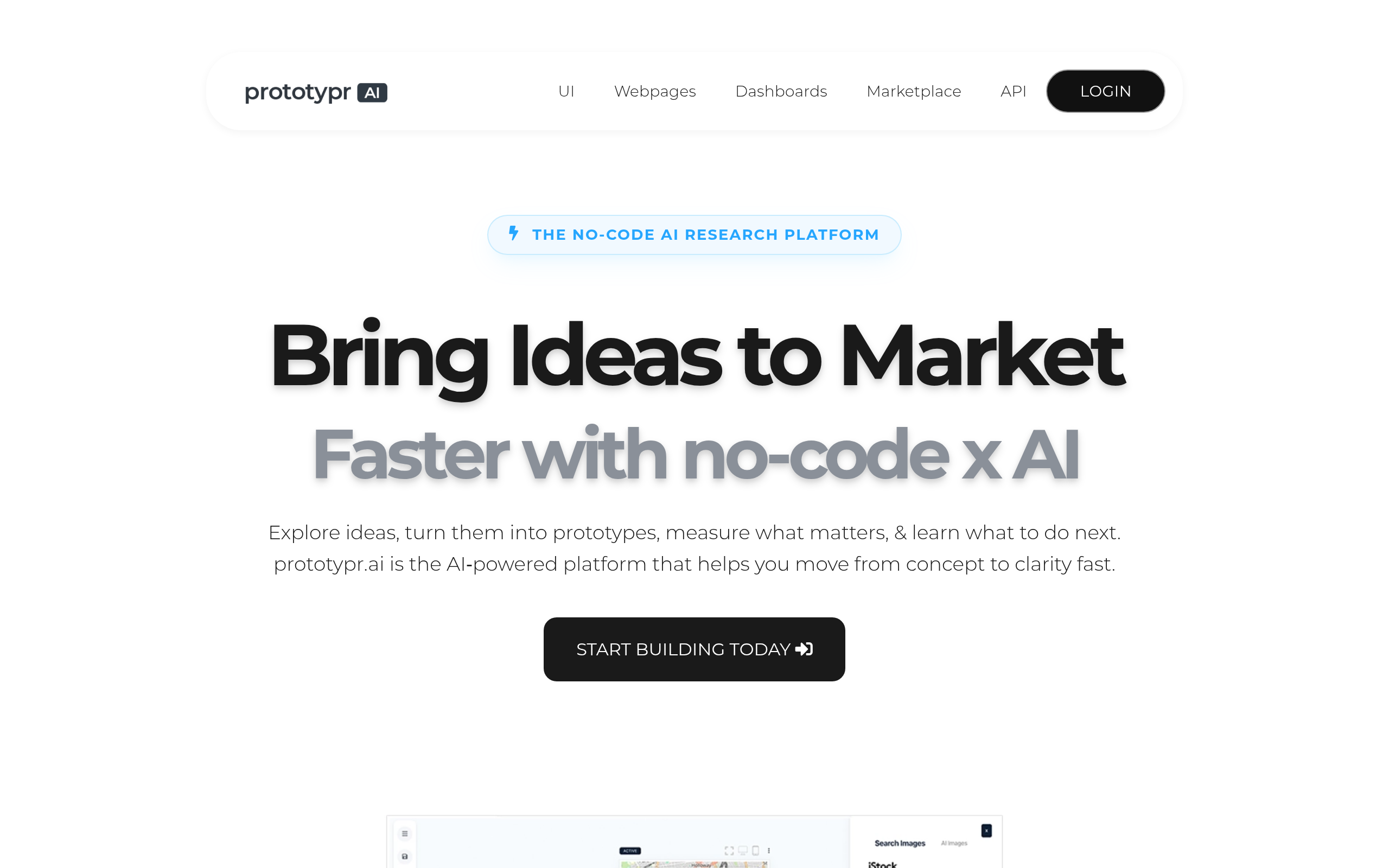 Prototypr.ai screenshot