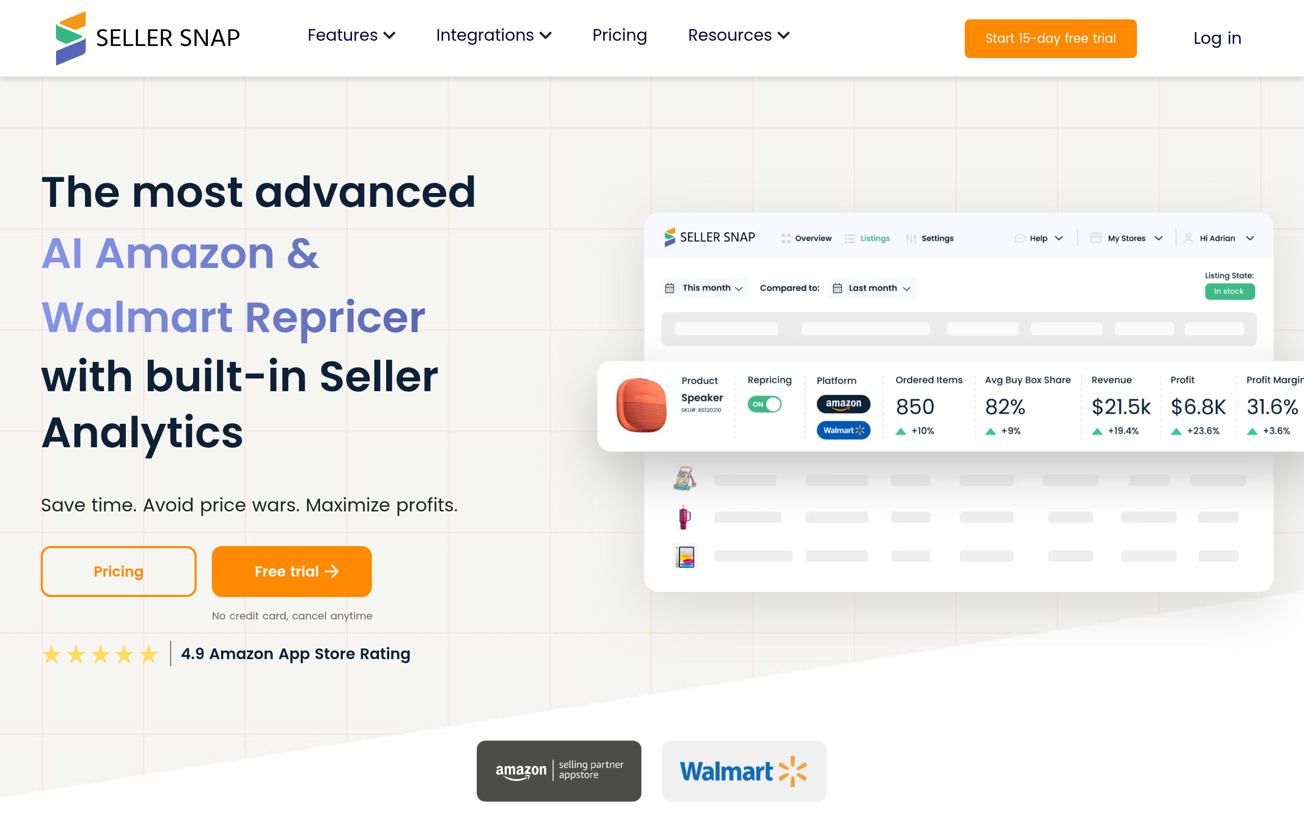 Seller Snap screenshot