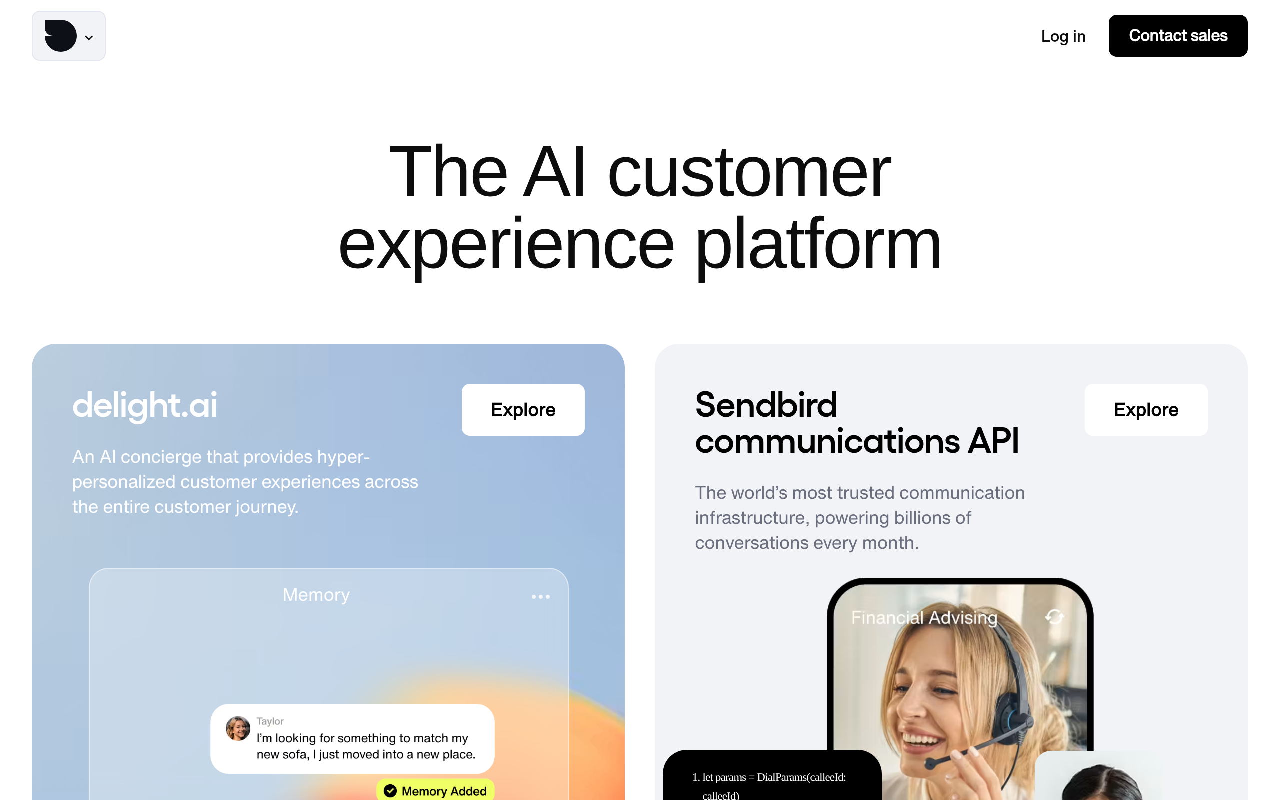 Sendbird screenshot