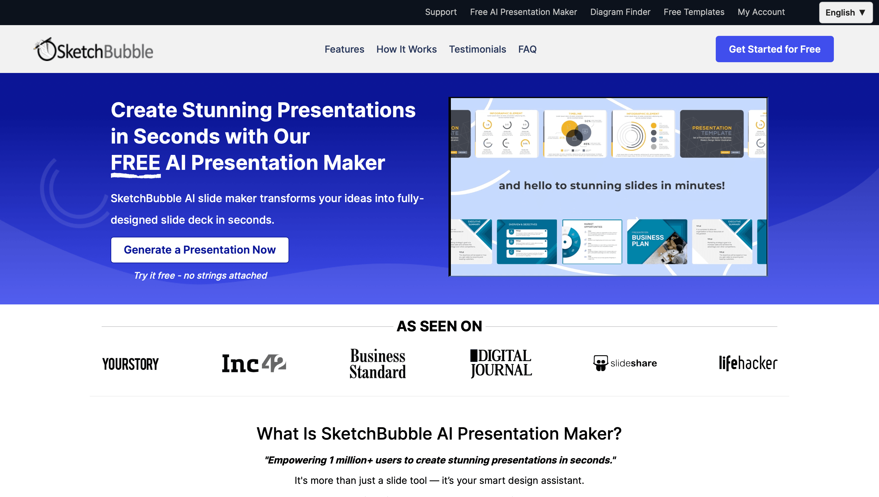SketchBubble AI Presentation Maker