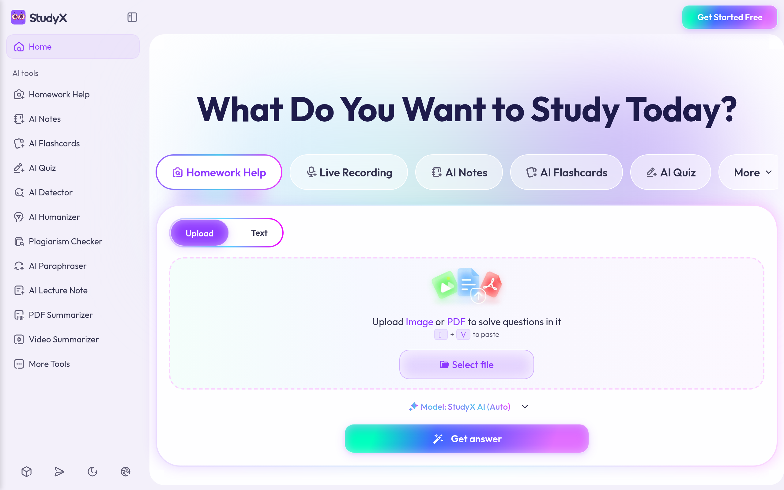 StudyX screenshot