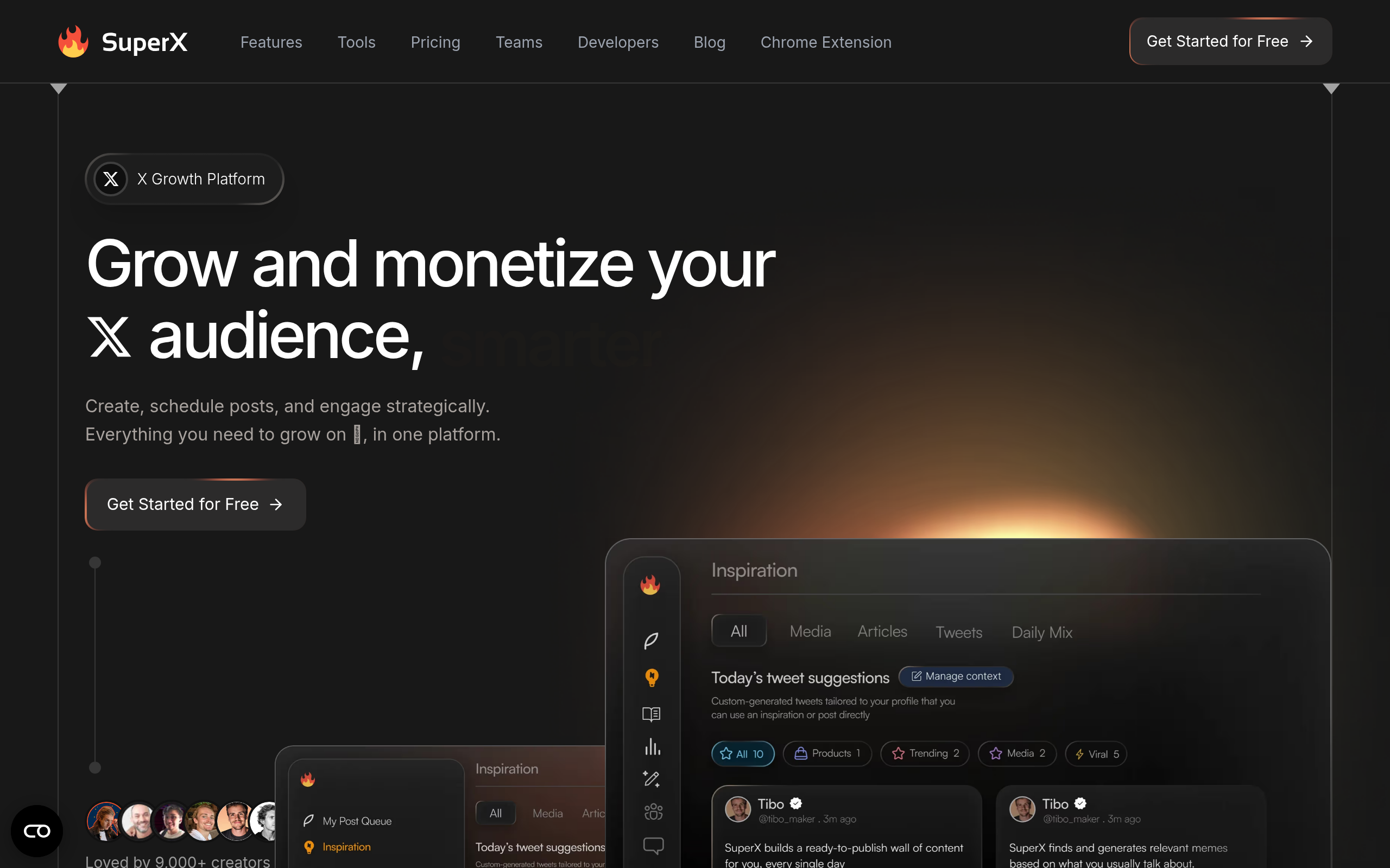 SuperX screenshot