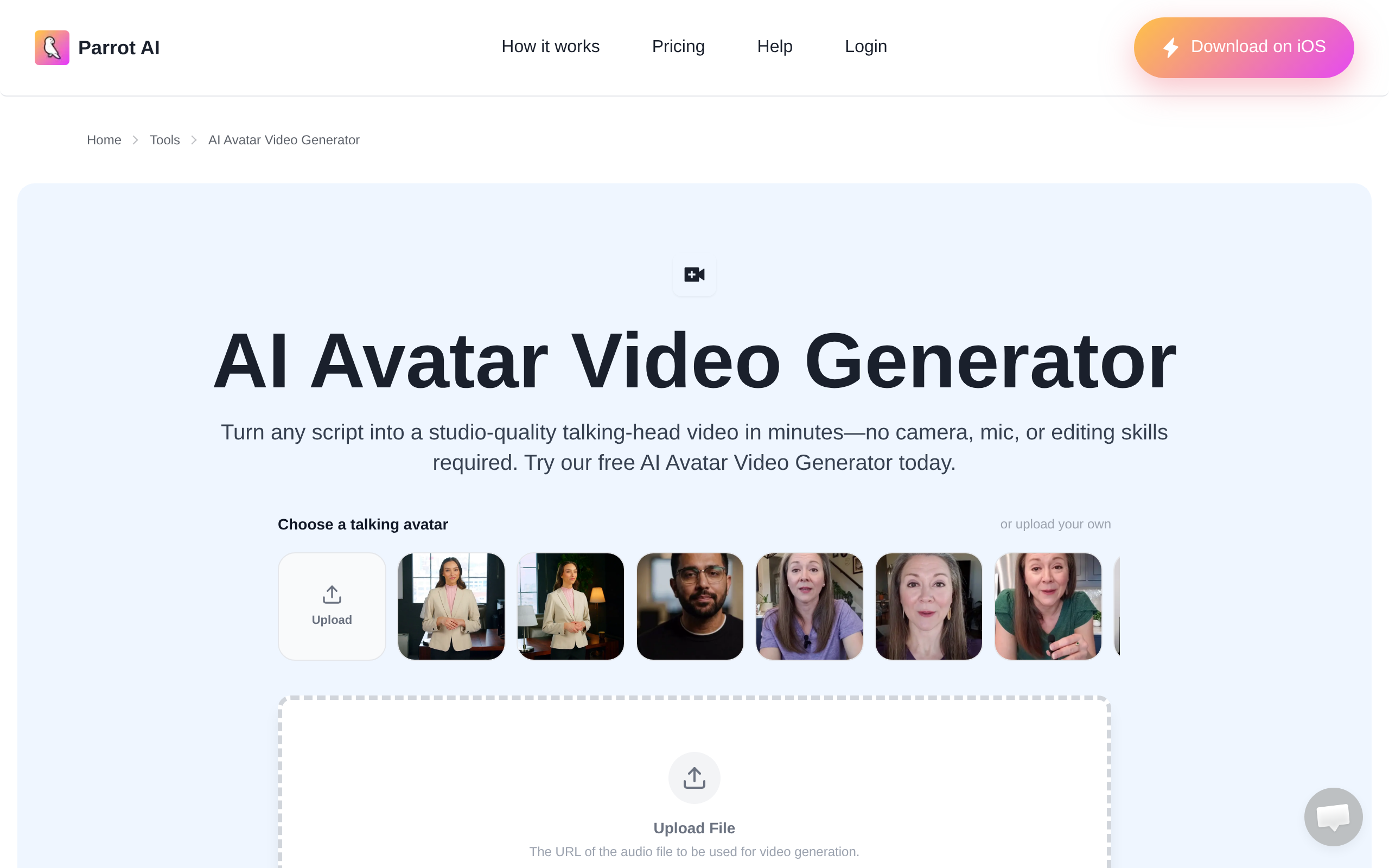 AI Avatar Video Generator