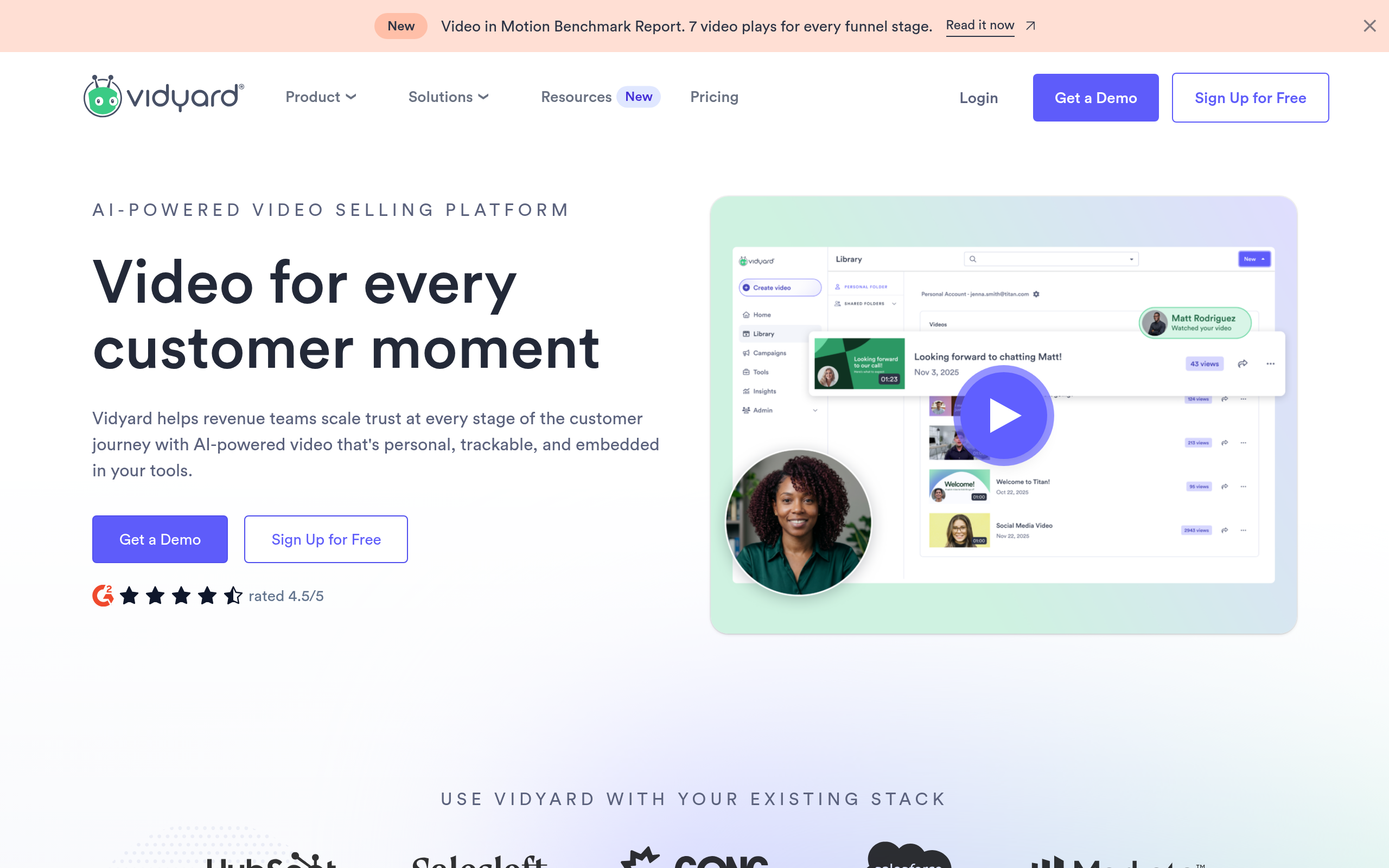 Vidyard screenshot