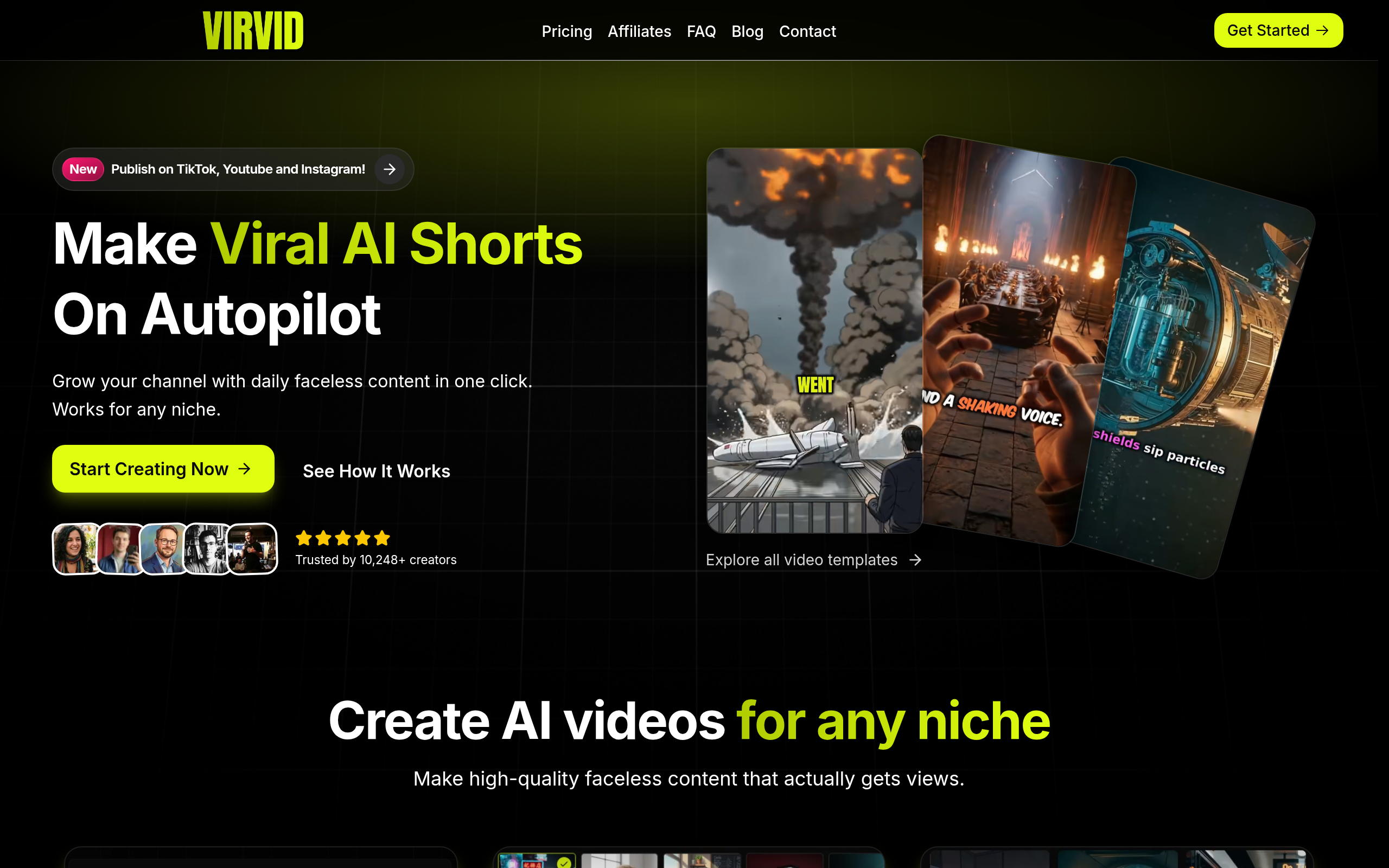Virvid screenshot