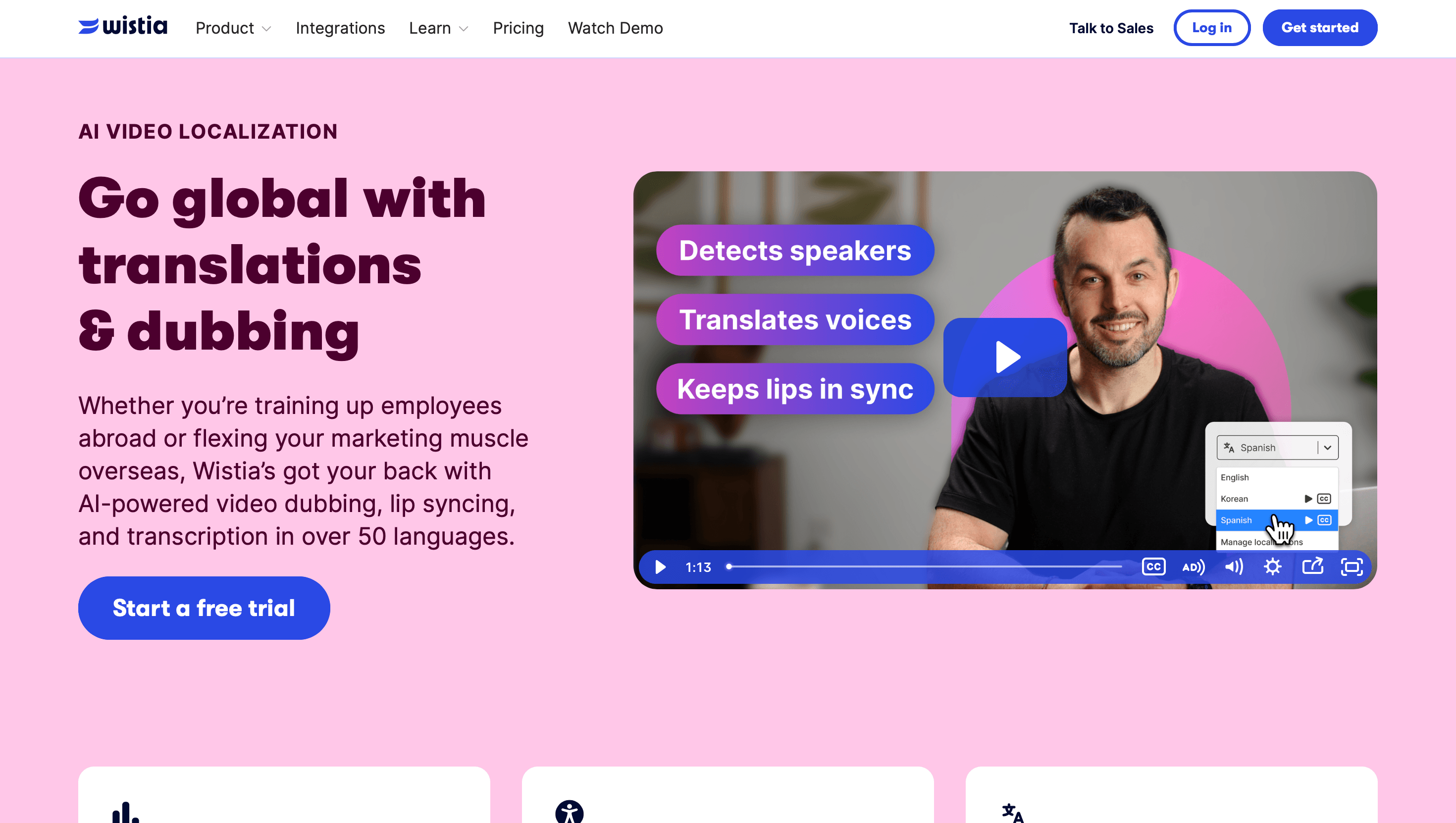 Wistia Video Localization