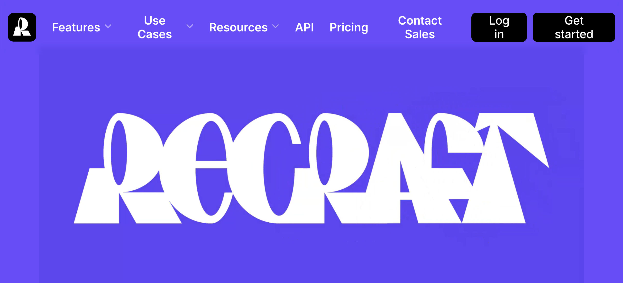 Recraft - AI tool screenshot