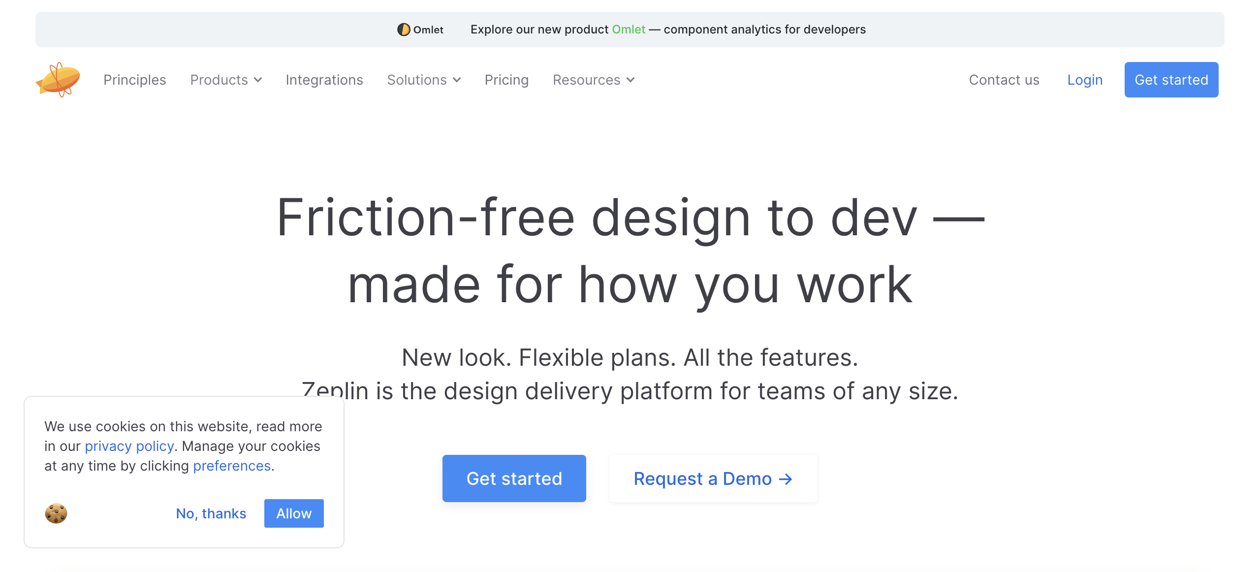 Zeplin · Bring harmony to design delivery